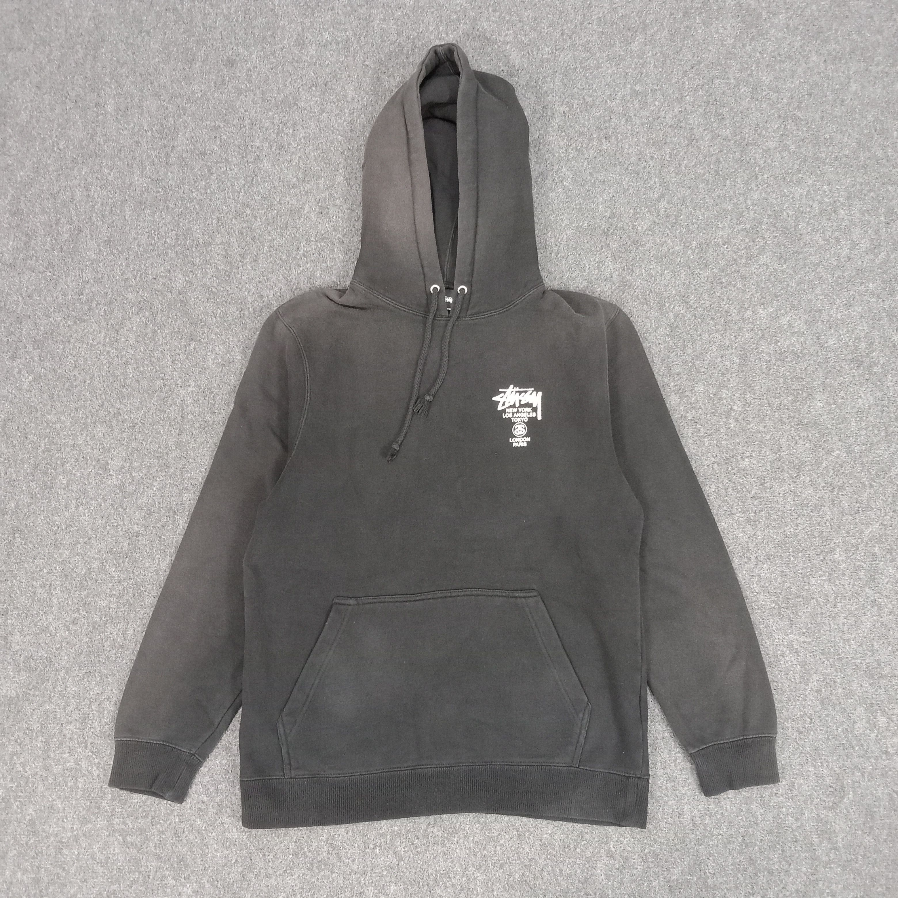 Stussy × Vintage Stussy Streetwear Style Big Logo Hoodies Size US S / EU 44-46 / 1 - 3 Thumbnail