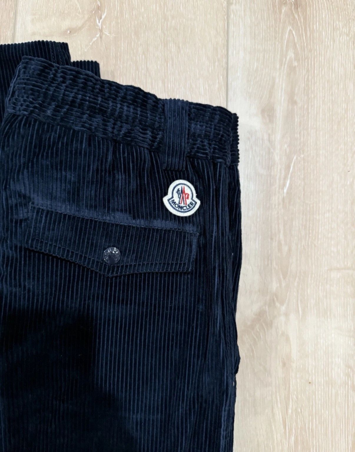 Moncler Moncler Drawstring Stretch Trousers Men’sDark Blue48 IT US M Size US 32 / EU 48 - 3 Thumbnail