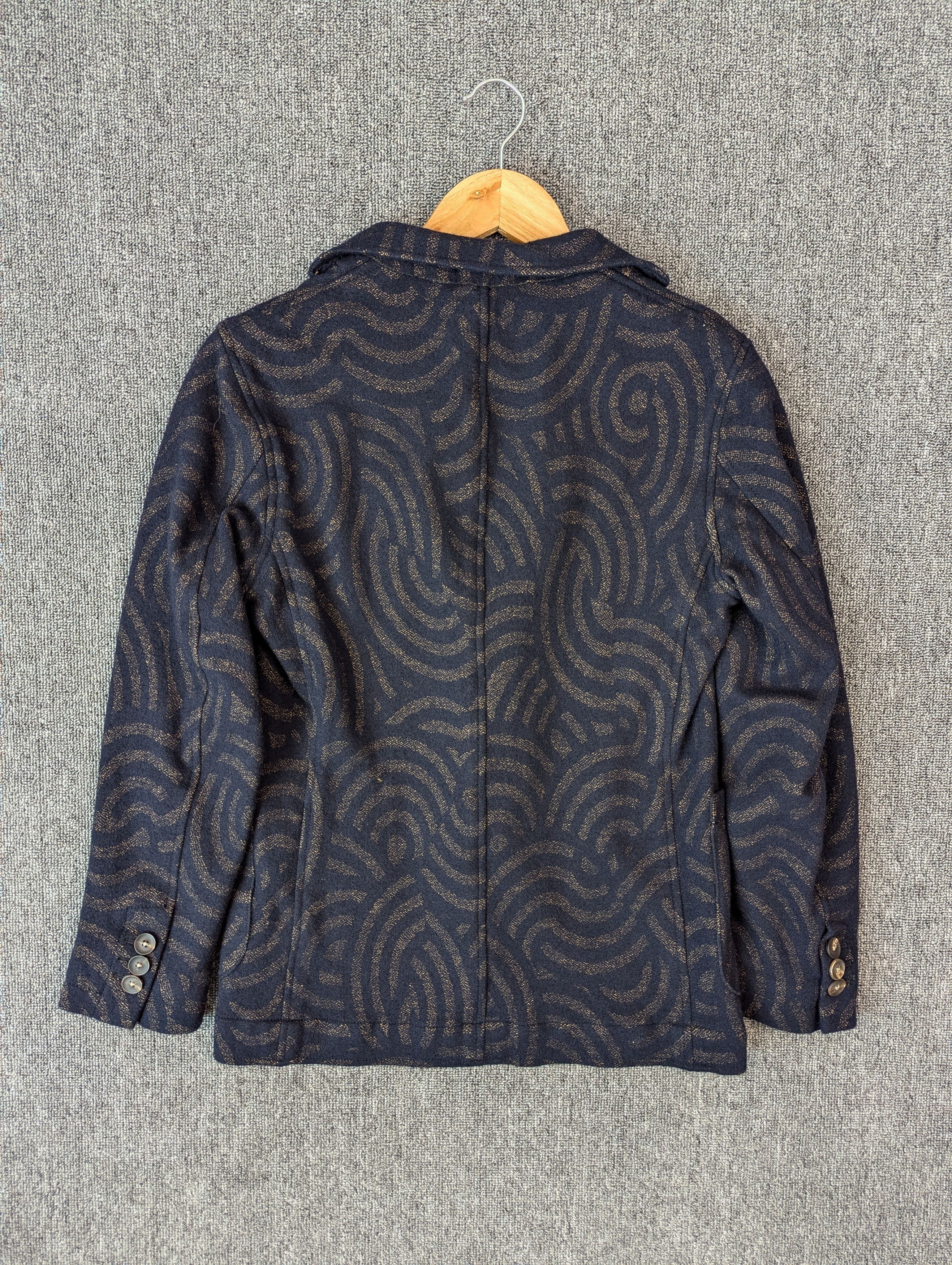 Designer × THE GIGI Vintage The GiGi Patterned Style Blazer Jacket Size 48 Size XL / US 12-14 / IT 48-50 - 11 Thumbnail