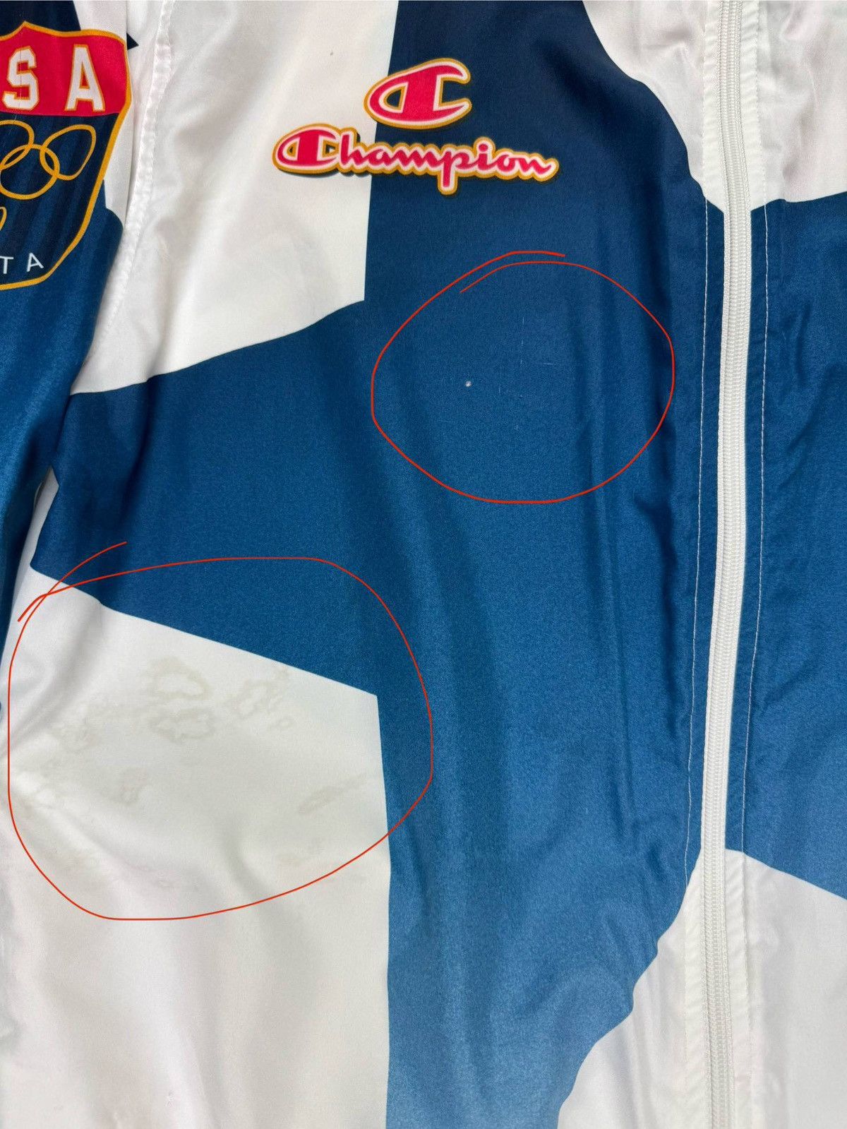 Champion Vintage Champion 1996 USA Olympics Team Jacket Size US L / EU 52-54 / 3 - 12 Thumbnail