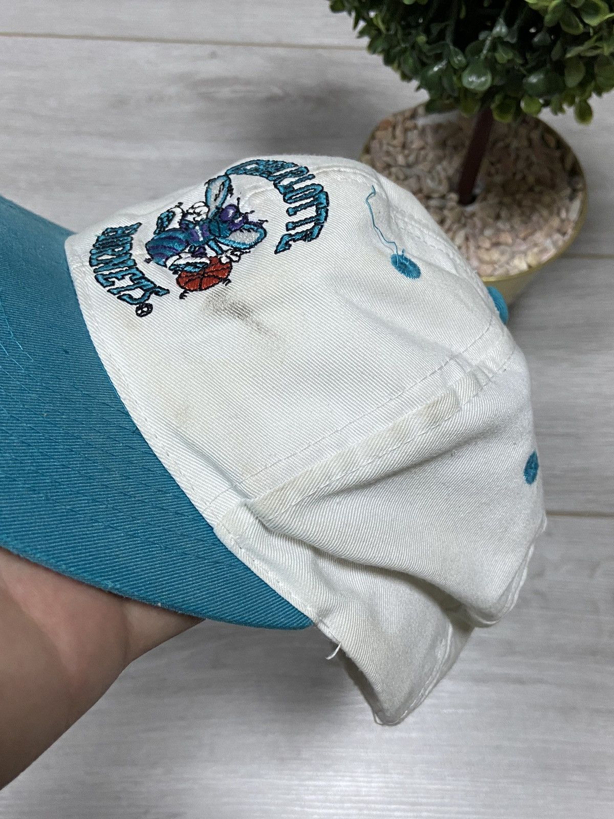 NBA Charlotte Hornets Starter vintage NBA hat cap SnapBack Size ONE SIZE - 6 Thumbnail