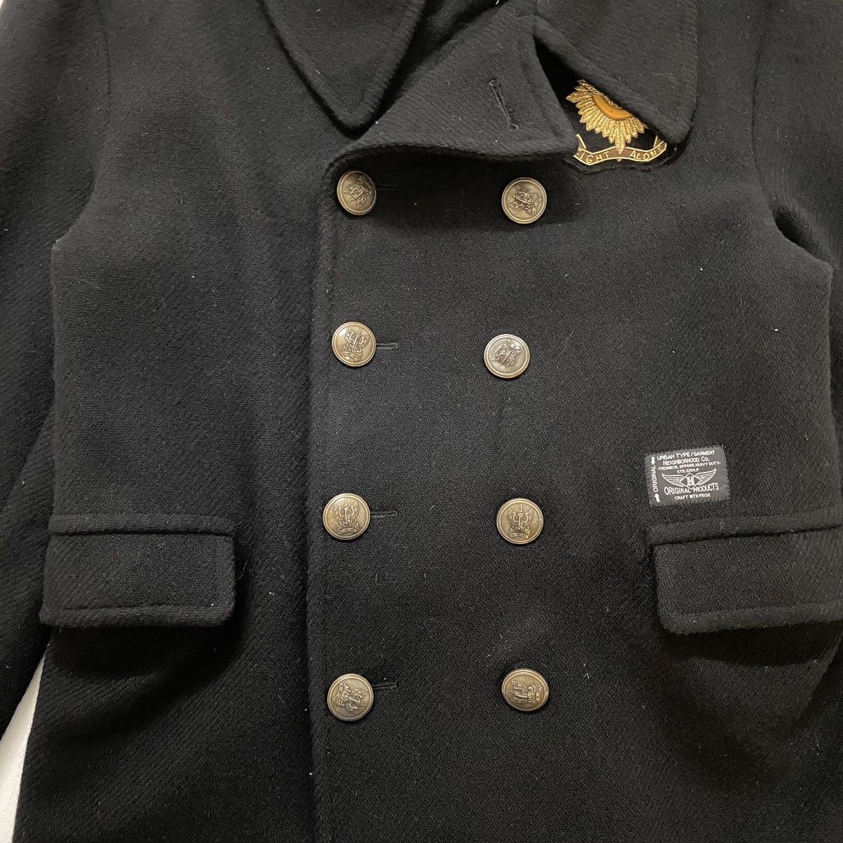 Japanese Brand × Neighborhood ☀️Neighborhood Urban Type Garment wool double breast jacket Size US M / EU 48-50 / 2 - 9 Thumbnail