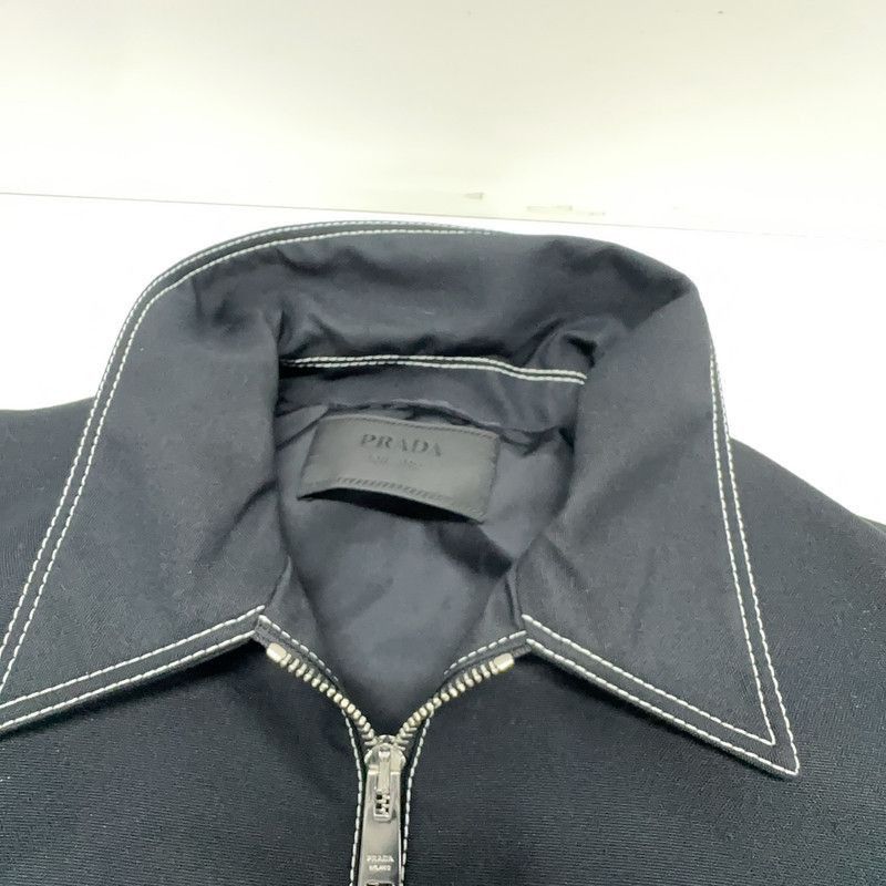 Prada Prada Black Logo Long Sleeve Jacket for Men-2506 Size US M / EU 48-50 / 2 - 3 Thumbnail
