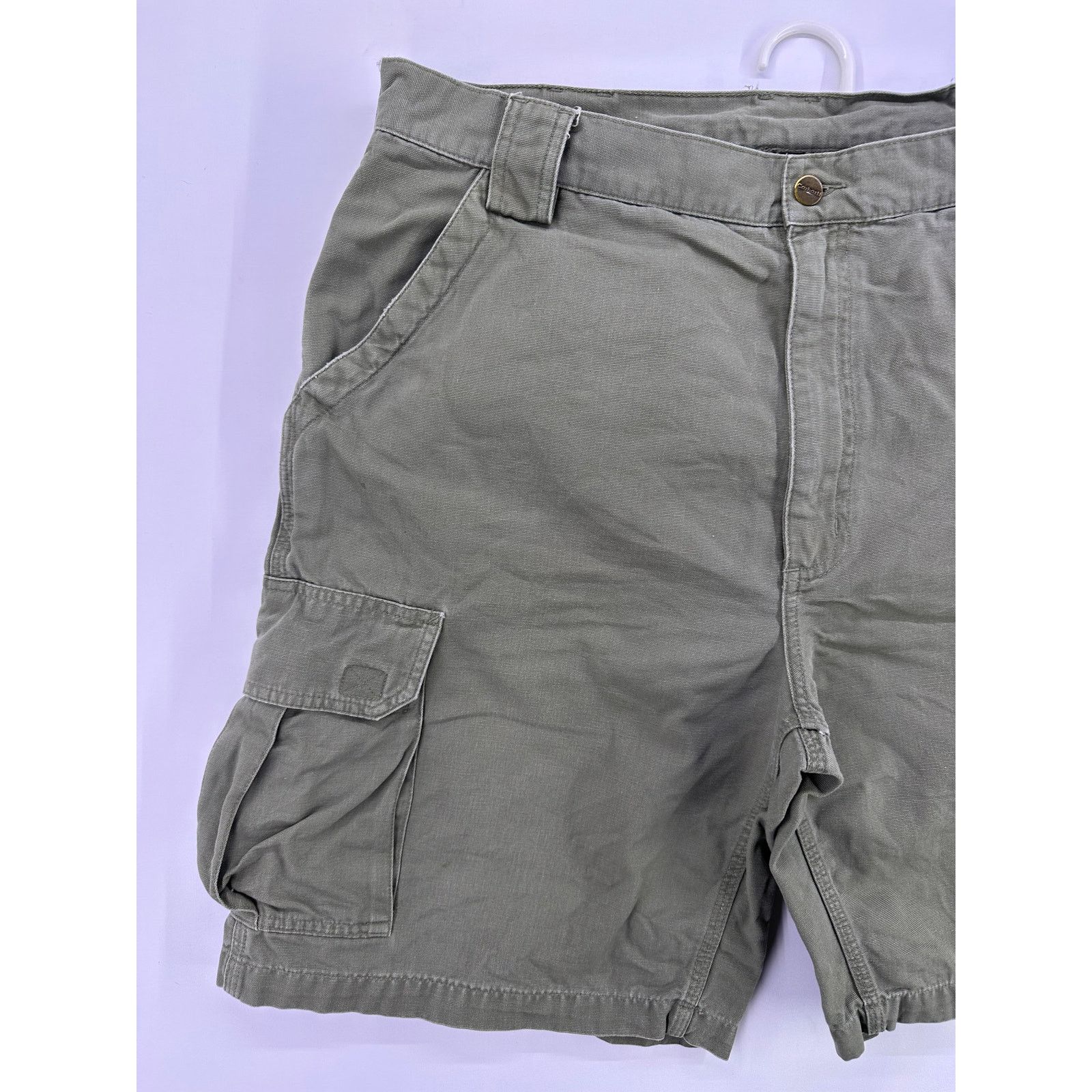 Carhartt Olive Green Carhartt Cargo Shorts Size 38 Size US 38 / EU 54 - 3 Thumbnail