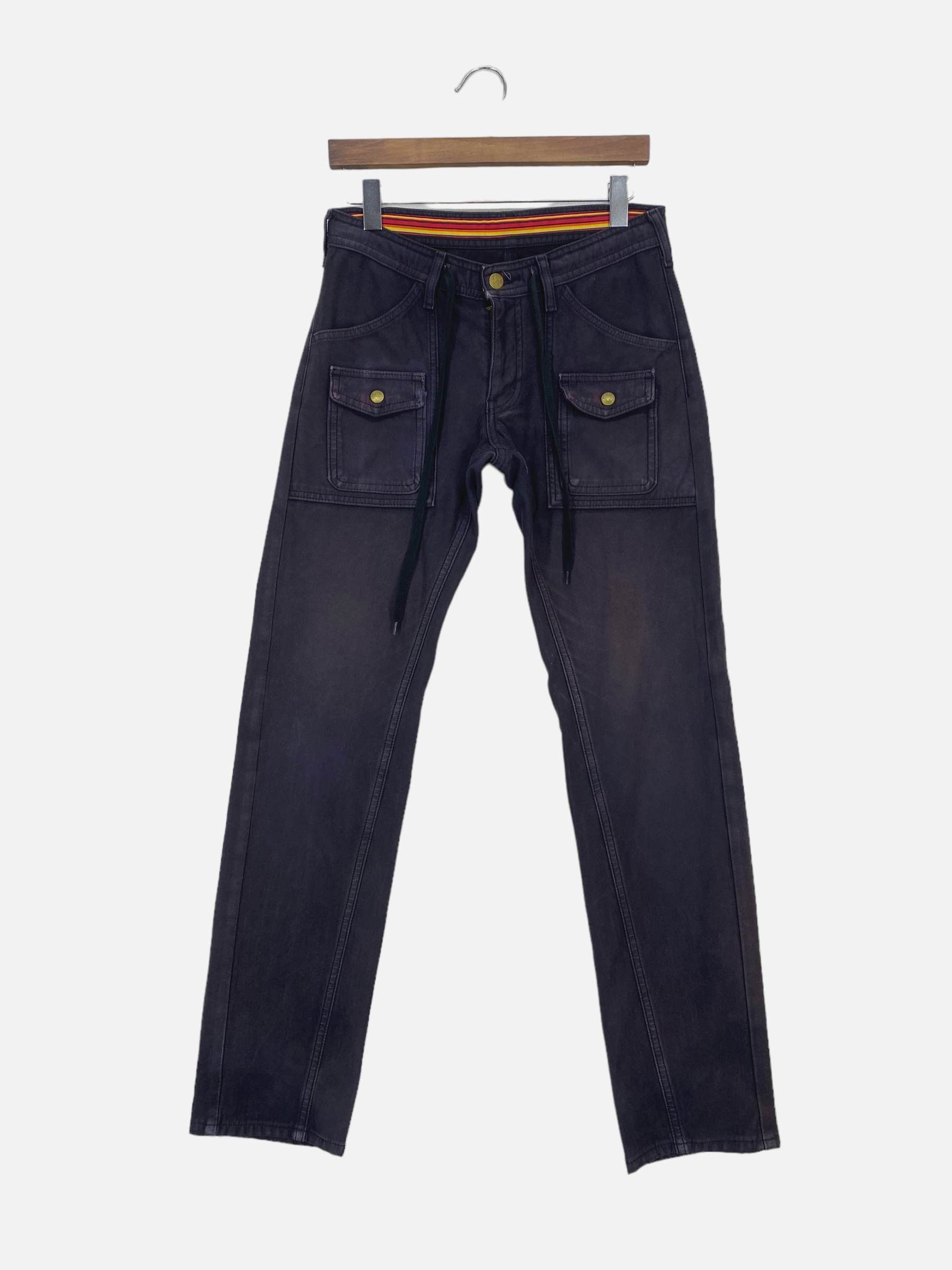 Lee Lee Baker Pocket Pants - Vintage Workwear Utility Trousers Size US 29 - 2 Thumbnail