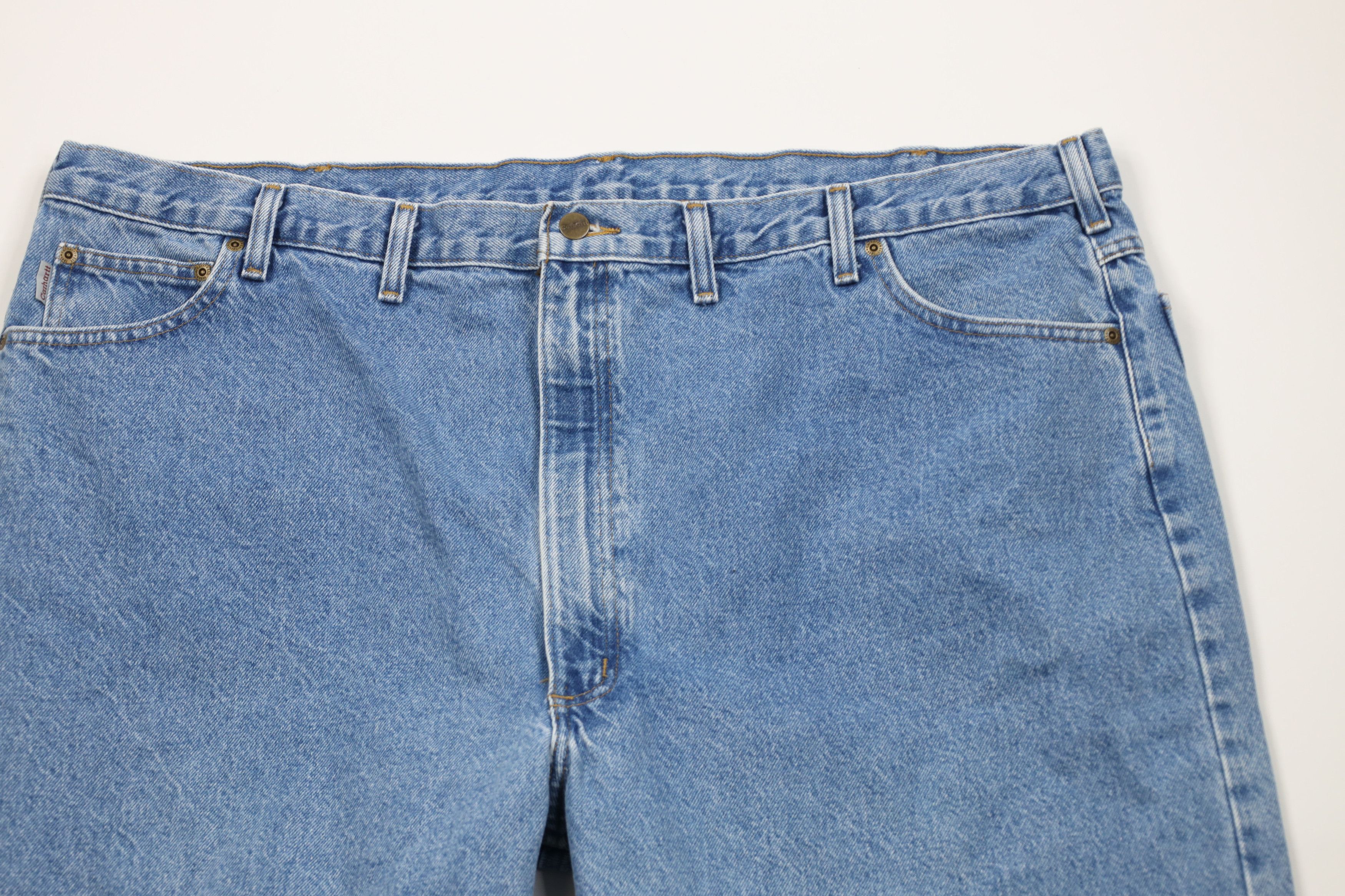 Carhartt Vintage Y2K Carhartt Spell Traditional Fit Denim Jeans Blue Size US 44 / EU 60 - 2 Thumbnail