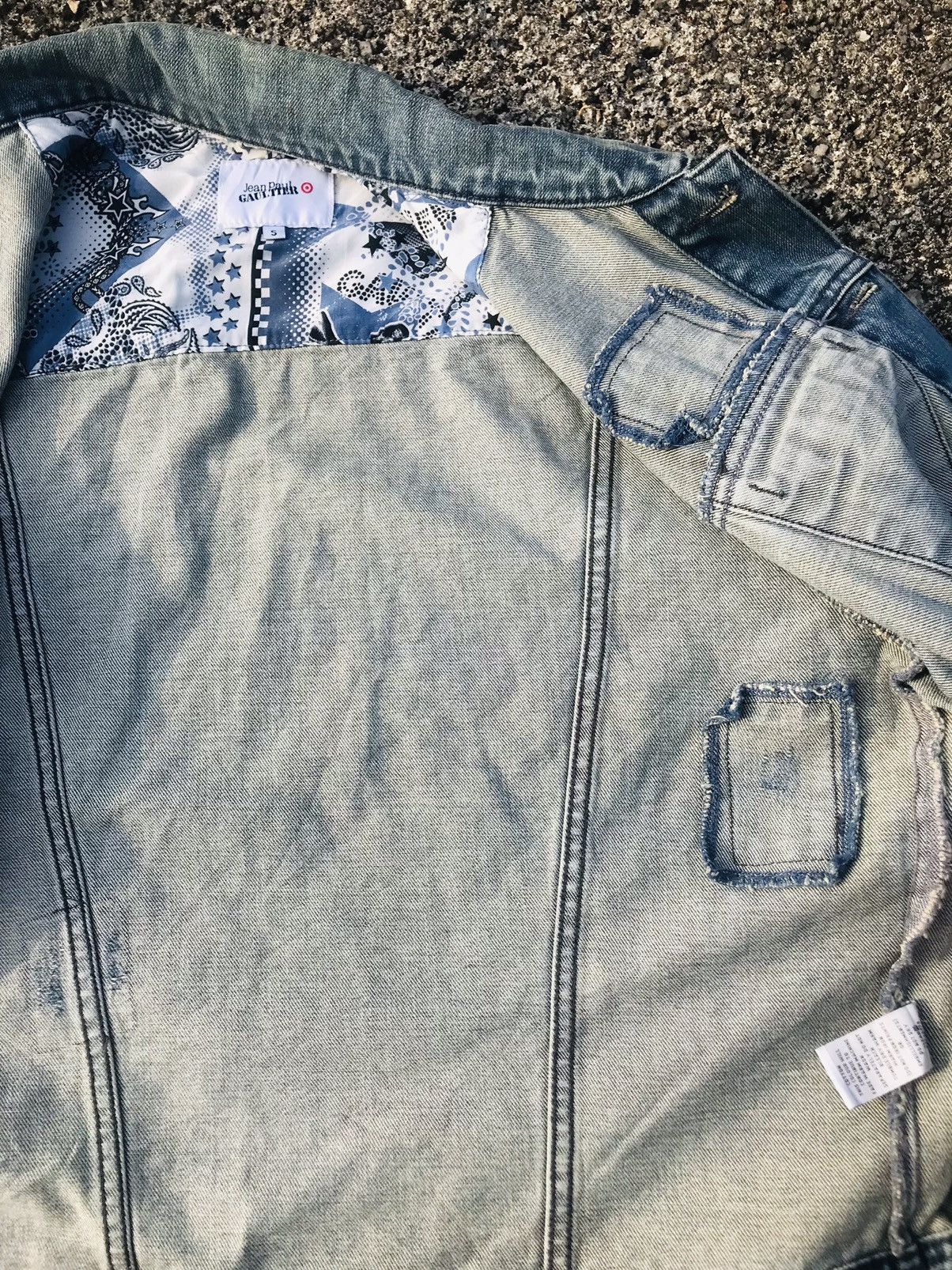 Jean Paul Gaultier Vintage Jean Paul Gaultier Patchwork jeans Jacket Size US S / EU 44-46 / 1 - 6 Thumbnail