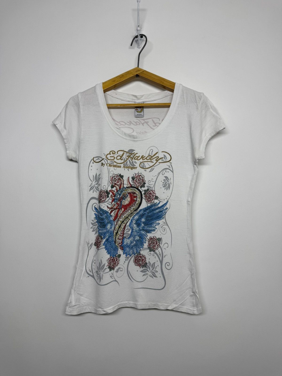 Ed Hardy Y2K Ed Hardy By Christian Audigier T-Shirt Size M / US 6-8 / IT 42-44 - 1 Thumbnail