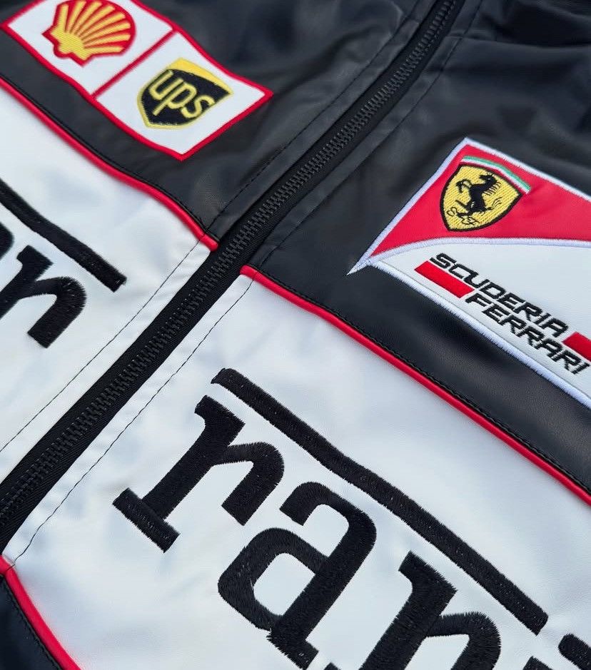Ferrari × Puma Rare 🔥 Ferrari F1 Racing Leather Jacket Size US L / EU 52-54 / 3 - 3 Thumbnail