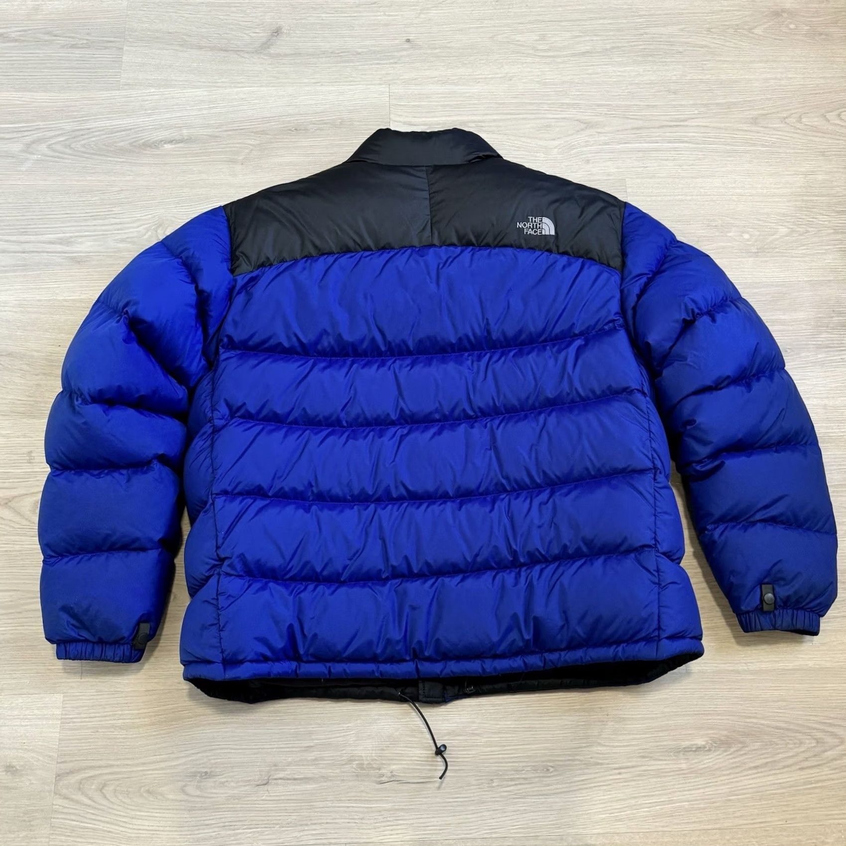 The North Face North Face Nuptse Puffer Jacket Mens XXL 2X Blue Black Winter Goose Down Coat Size US XXL / EU 58 / 5 - 2 Thumbnail