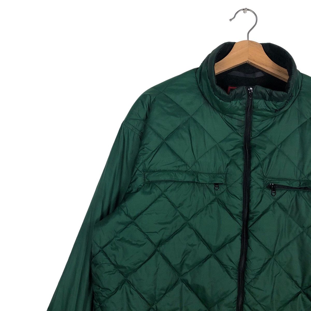 Japanese Brand 🔥Vintage Anorak Down Light Puffer Jacket Marmot Green Amry Size US L / EU 52-54 / 3 - 7 Thumbnail
