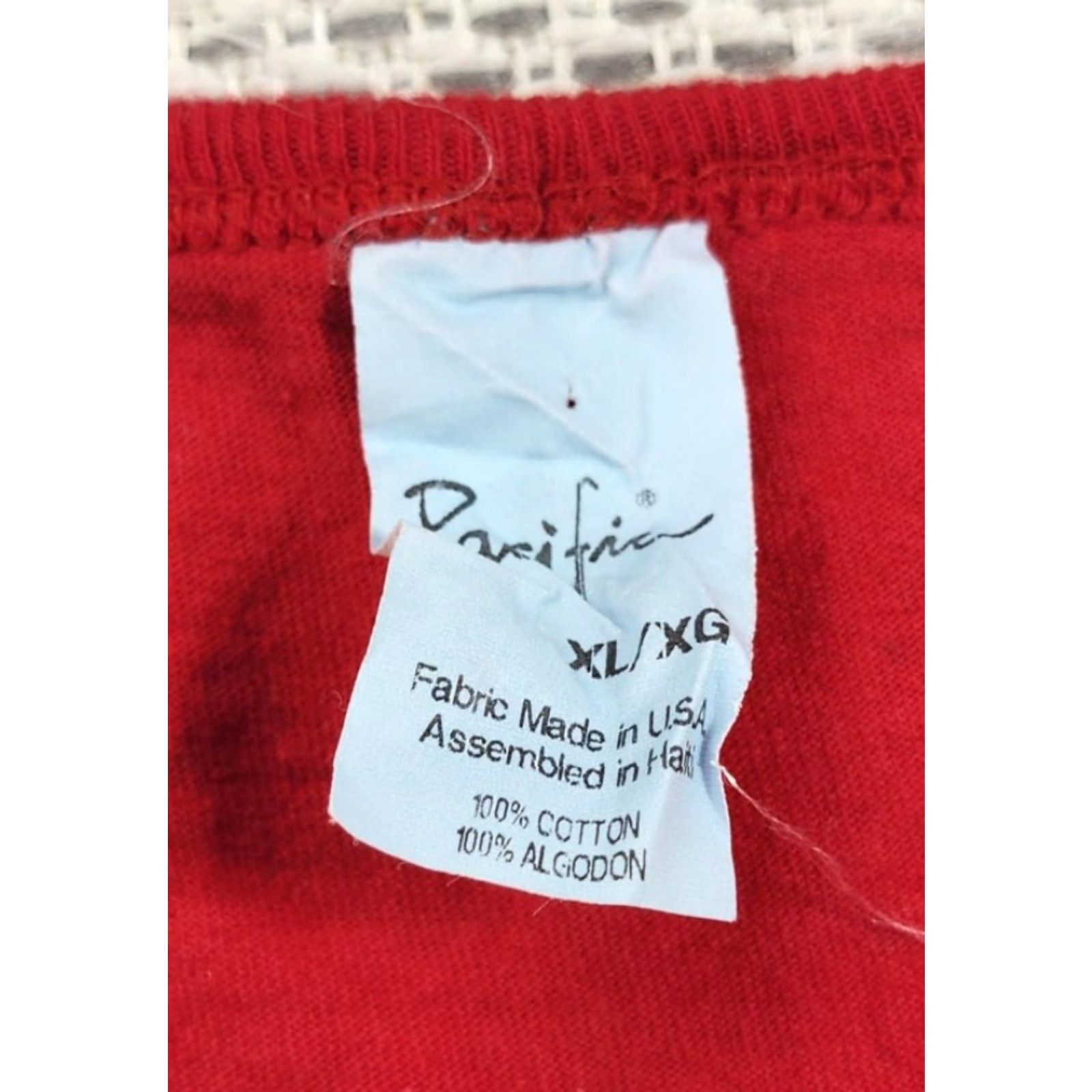 Vintage VINTAGE Pancho Villa Taco Shop Shirt Women XL Red Tank Top Sleeveless Graphic USA Made Size XL / US 12-14 / IT 48-50 - 5 Thumbnail
