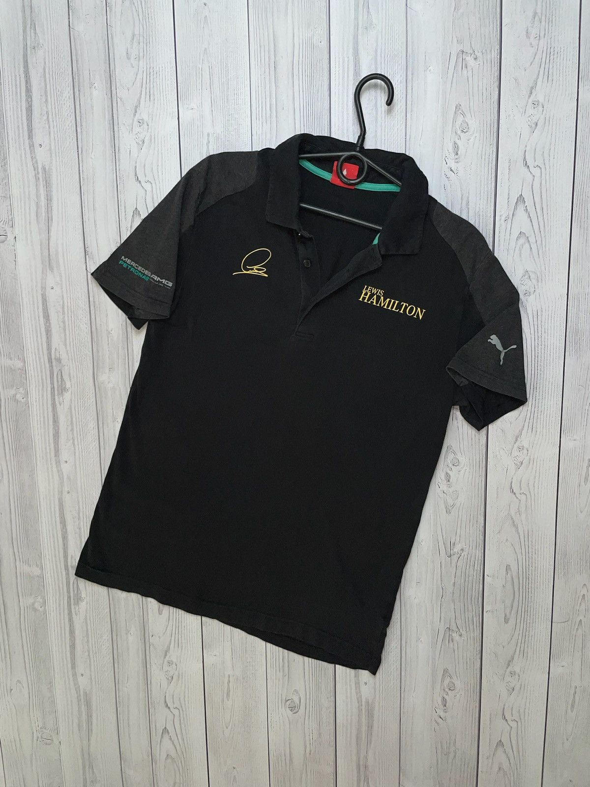 Mercedes-Benz × Vintage Vintage Mersedes-Benz polo racing size M Lewis Hamilton Size US M / EU 48-50 / 2 - 1 Thumbnail