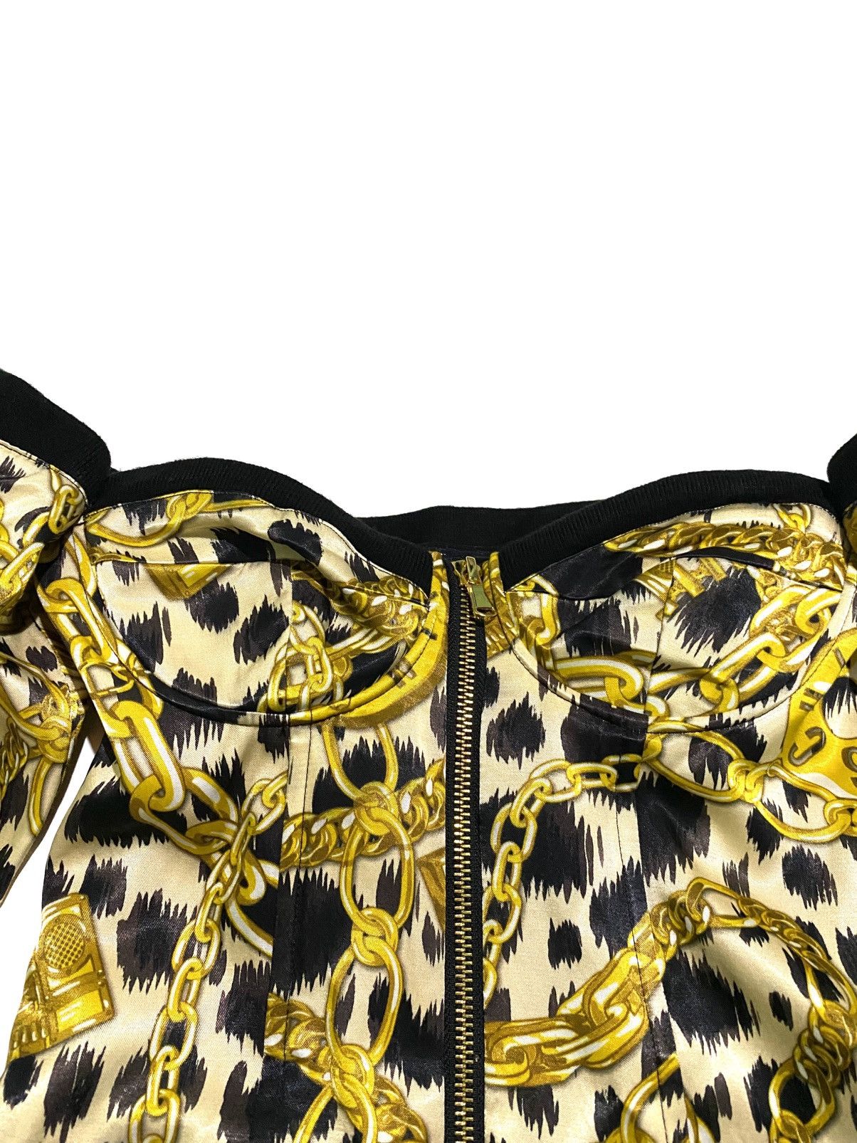 H&M × Moschino HNM MOSCHINO ZIP MINI DRESSES CHAIN Size ONE SIZE - 4 Thumbnail