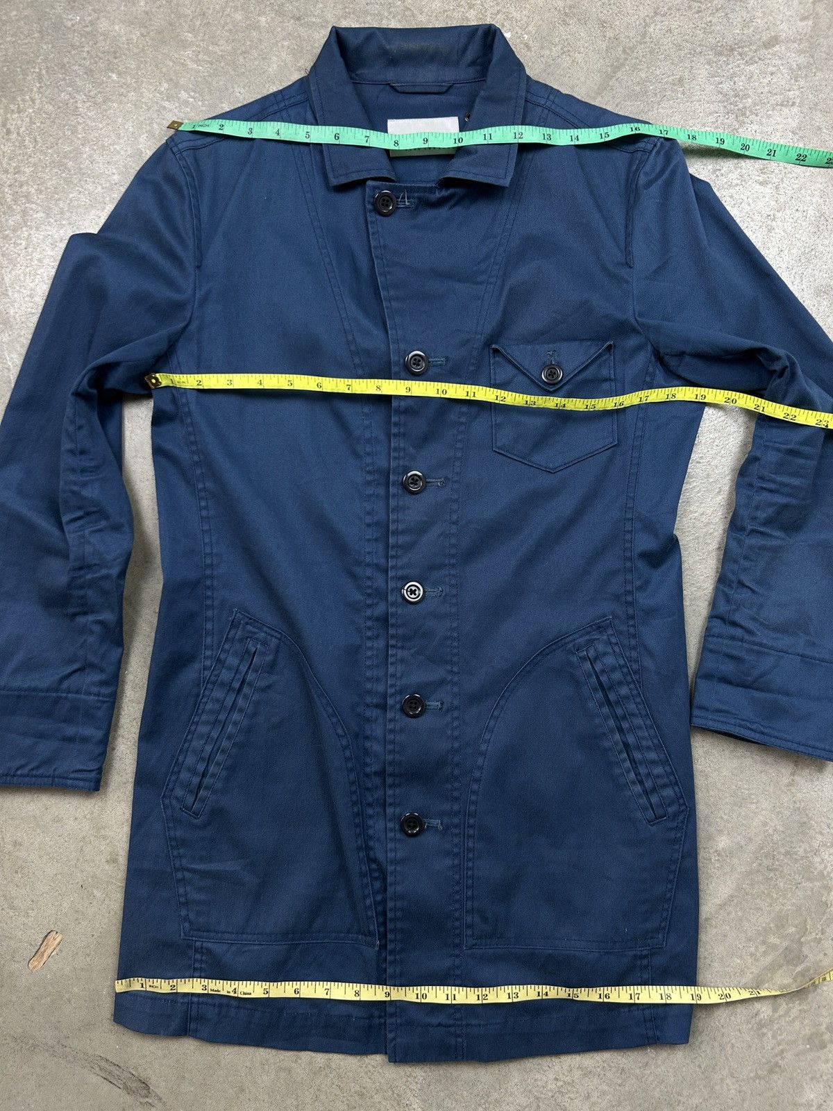 Tornado Mart blue tornado by tornado mart long jacket Size US M / EU 48-50 / 2 - 7 Thumbnail
