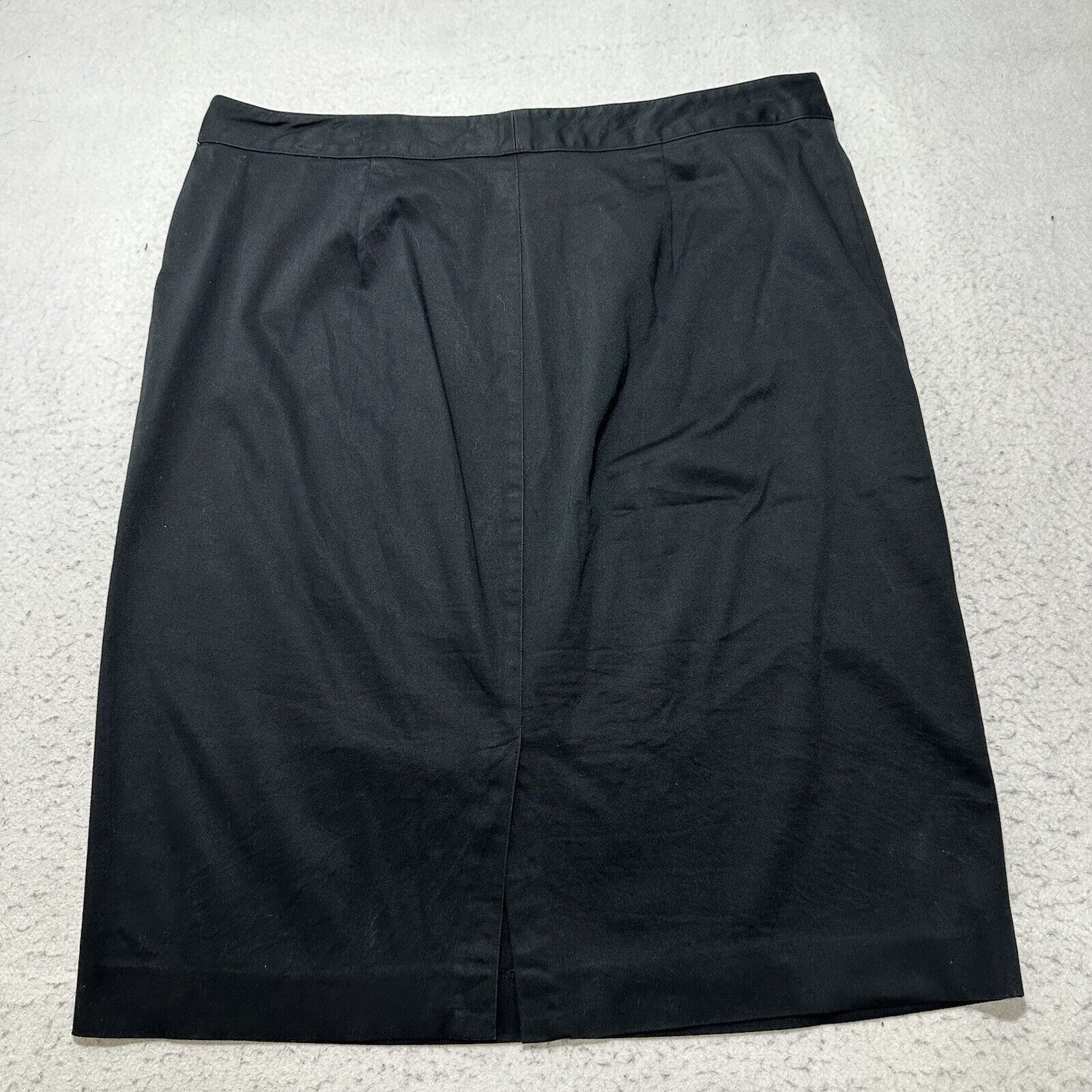 Lauren Ralph Lauren Lauren Ralph Lauren Women's 14 Pencil Skirt Black Size 36" / US 14 / IT 50 - 6 Thumbnail