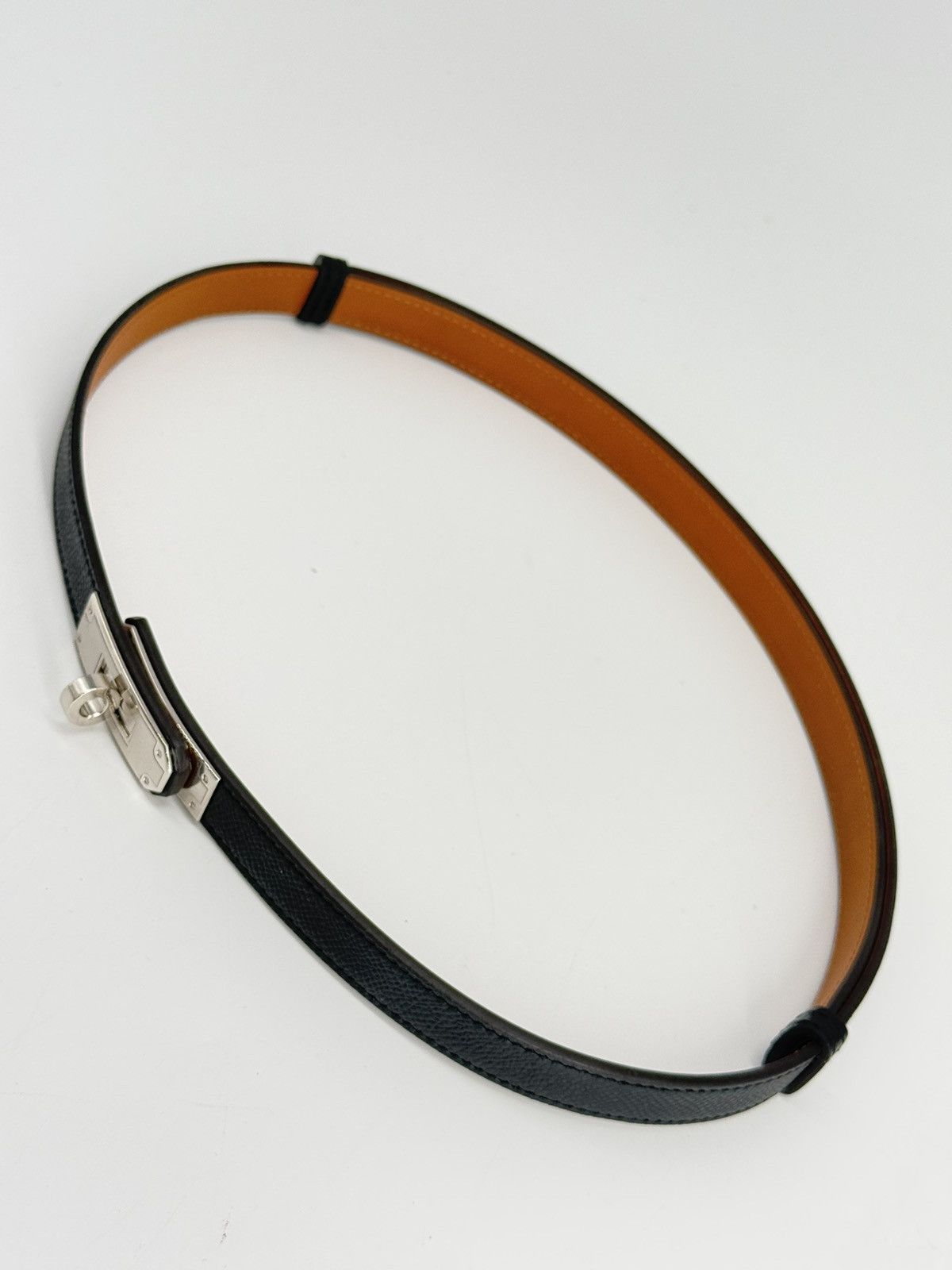 Hermes Hermes Kelly 18mm Epsom Leather Belt Size ONE SIZE - 3 Thumbnail
