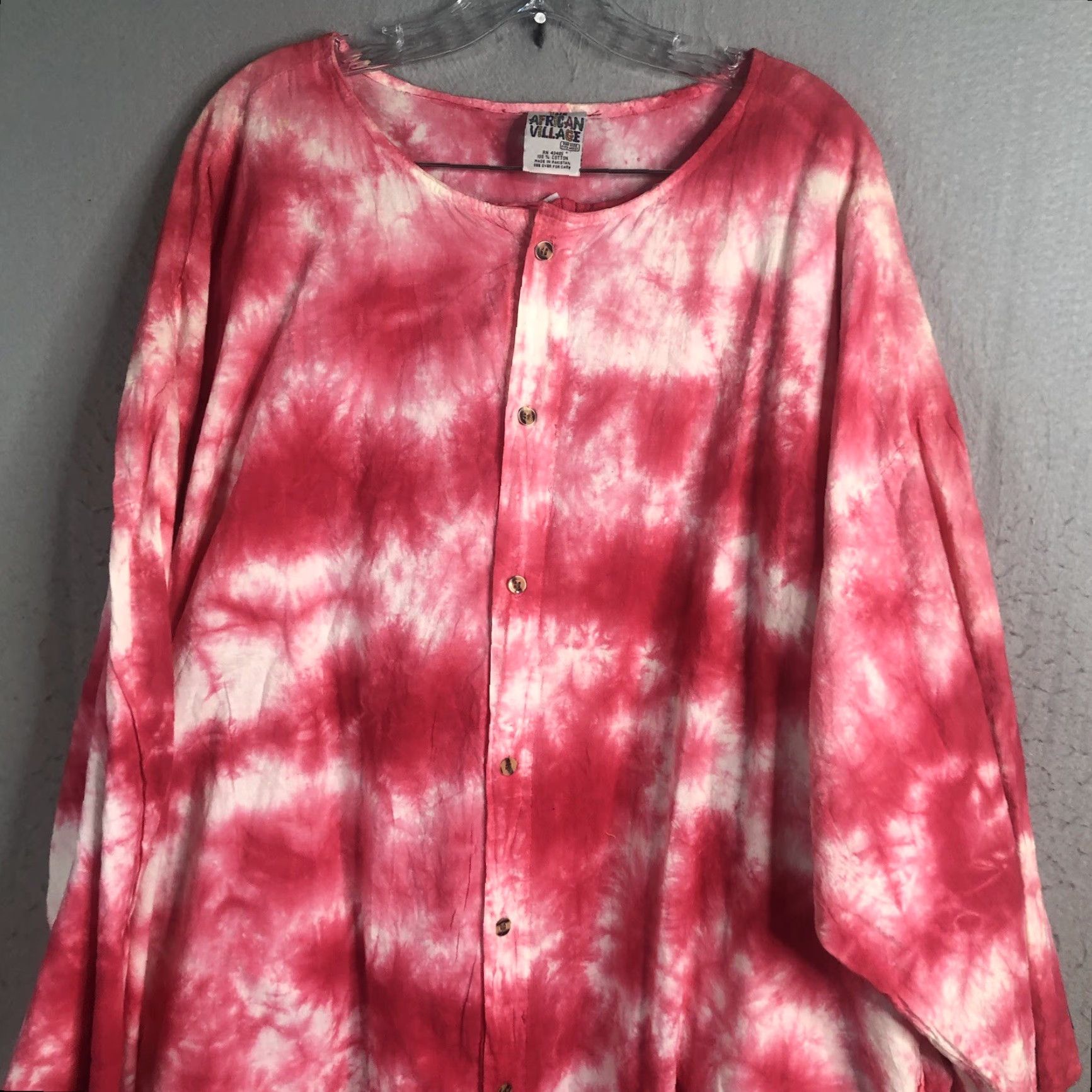 Vintage VINTAGE? No. The African Village Frock Womens One Size Tie Dye Hippie Artsy Boho Set NEW Size US 4 / IT 34 - 3 Thumbnail
