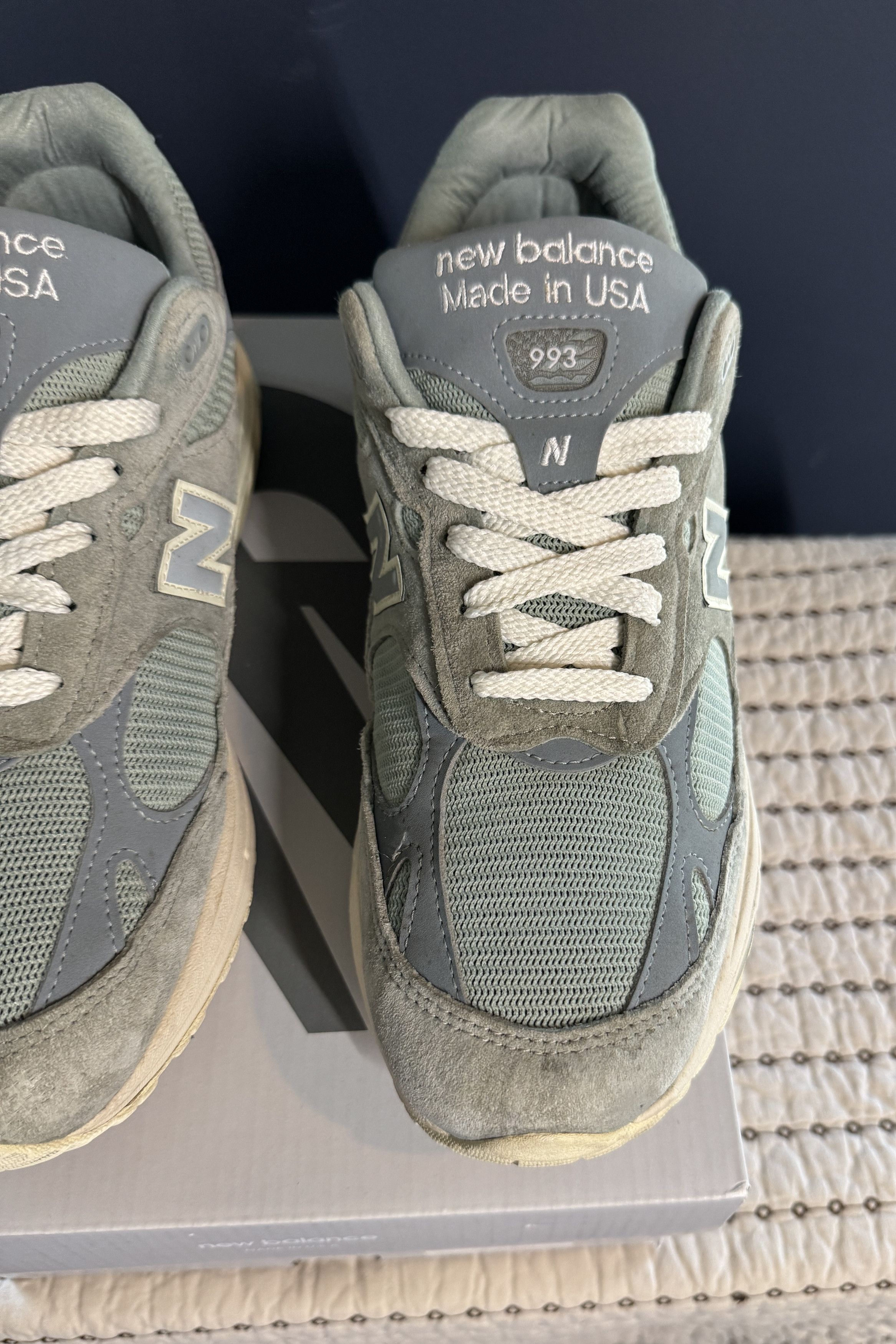 Kith × New Balance 2022 KITH X NEW BALANCE 993 PISTACHIO MADE IN USA SIZE 10.5 Size US 10.5 / EU 43-44 - 10 Thumbnail