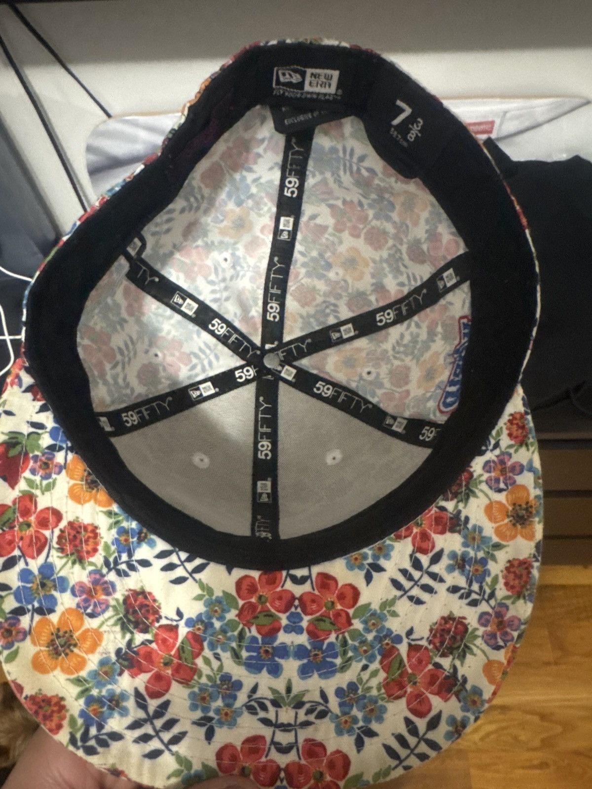 Supreme New Era Supreme Floral Box Logo Cap Size 26 - 5 Thumbnail