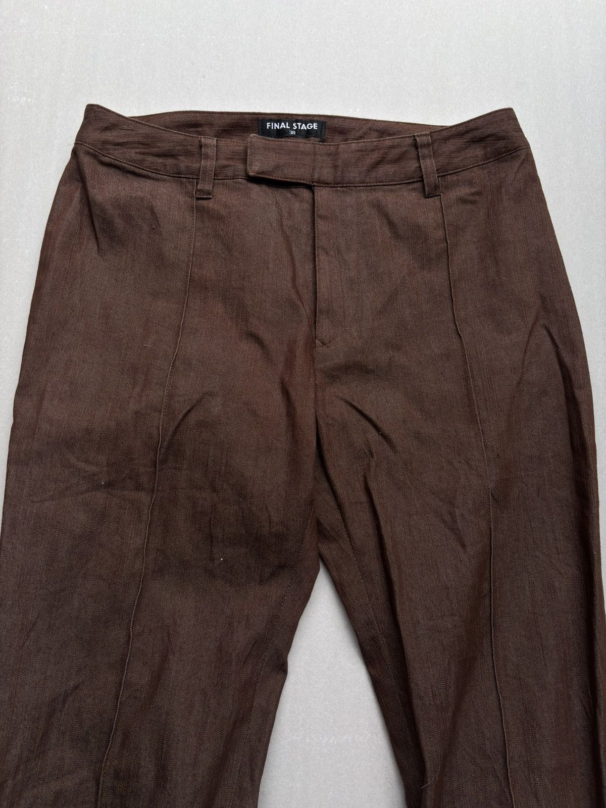 Japanese Brand Final stage lace up flare pants Size US 26 / EU 42 - 2 Thumbnail