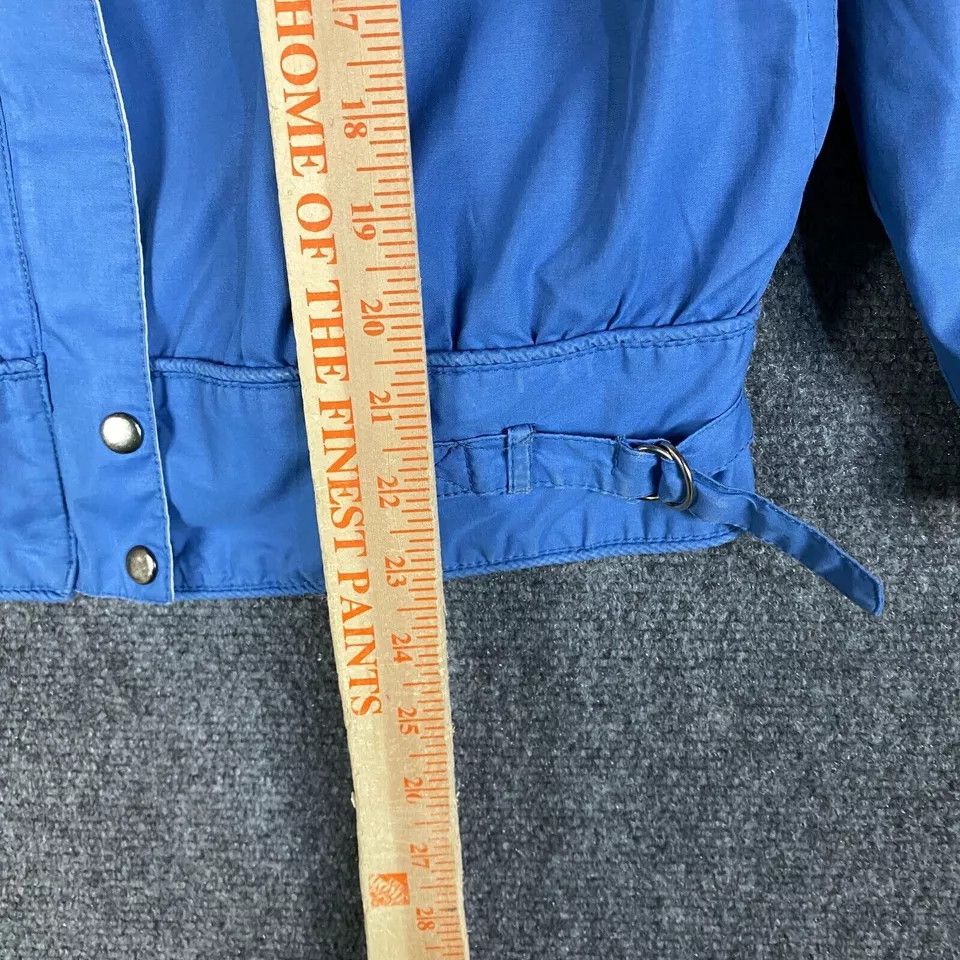 Members Only Member's Only Bomber Jacket Women's Size 3/4 Full Zip Blue Size S / US 4 / IT 40 - 5 Thumbnail
