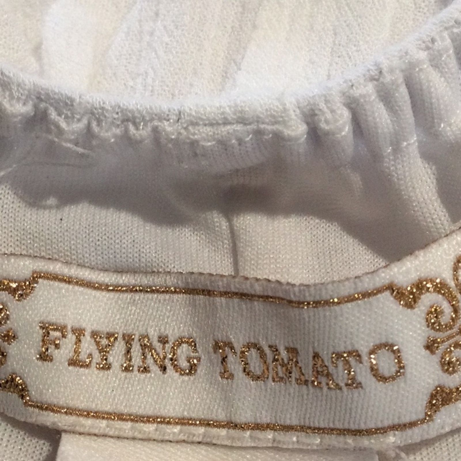Other Flying Tomato White Lined Lace Maxi Sun Dress Size Small Size S / US 4 / IT 40 - 14 Thumbnail