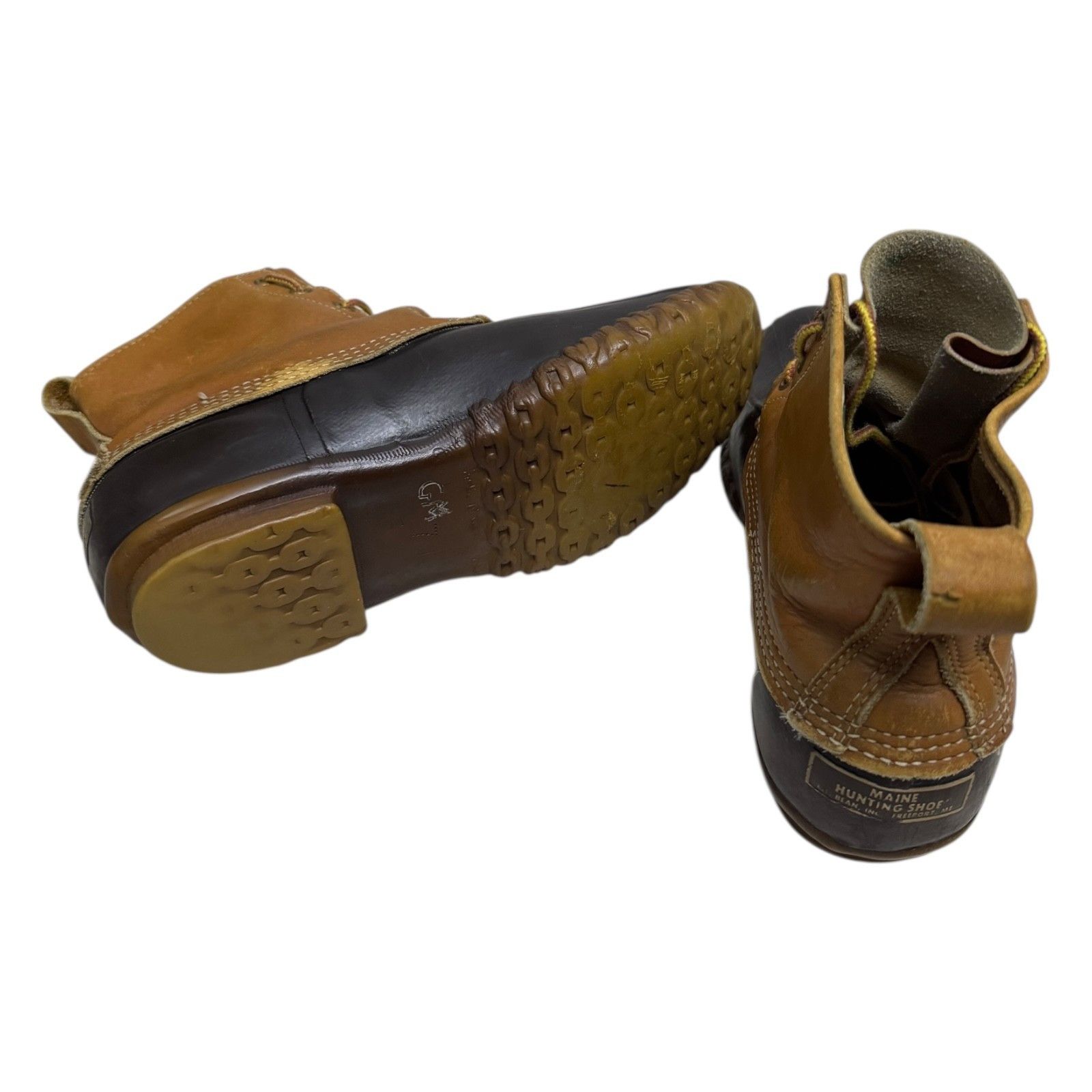 L.L. Bean LL BEAN Vintage MAINE HUNTING SHOE 90s Leather Boots 7 Size US 7 / EU 40 - 6 Thumbnail