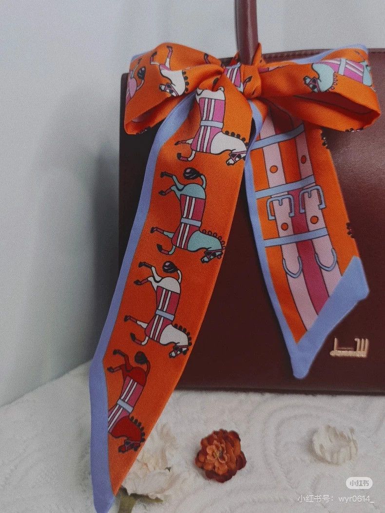 Hermes Hermes Horse Pattern Silk Scarf-2506 Size ONE SIZE - 6 Thumbnail