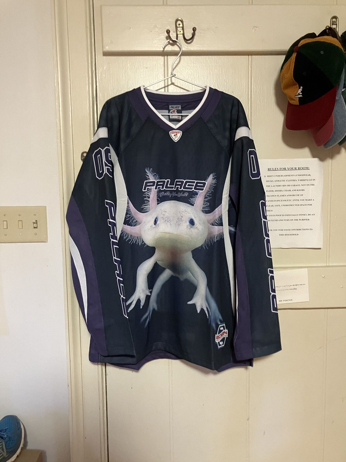 Palace Winter 24 Building Your World Hockey Jersey | Grailed