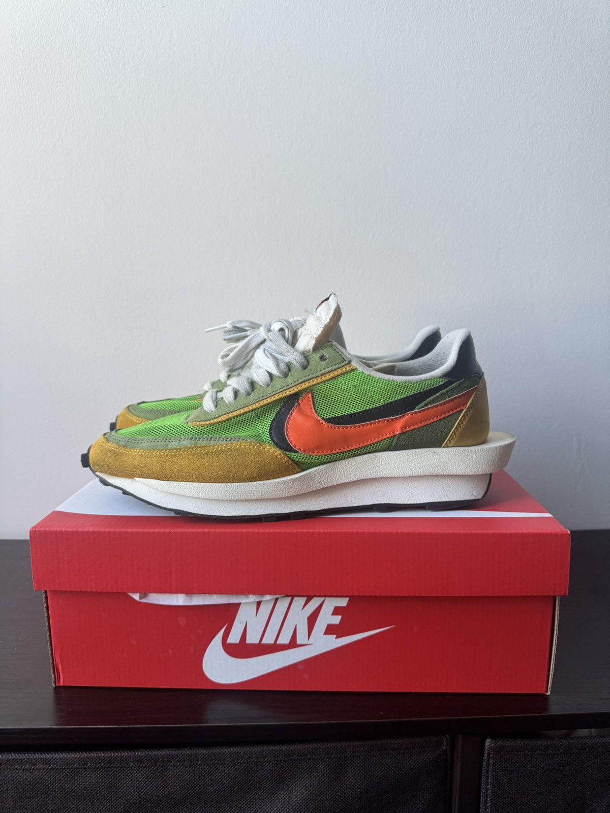 Nike × Sacai Sacai x Nike Green/Orange Size US 10.5 / EU 43-44 - 2 Thumbnail