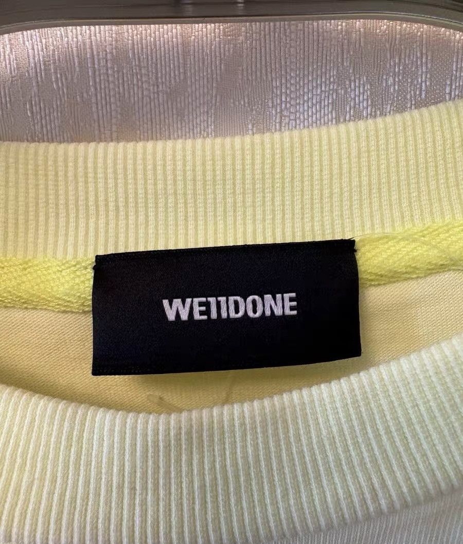 WE11DONE WE11DONE Reflective Logo Print Cotton Short Sleeve T-shirt Size US S / EU 44-46 / 1 - 3 Thumbnail