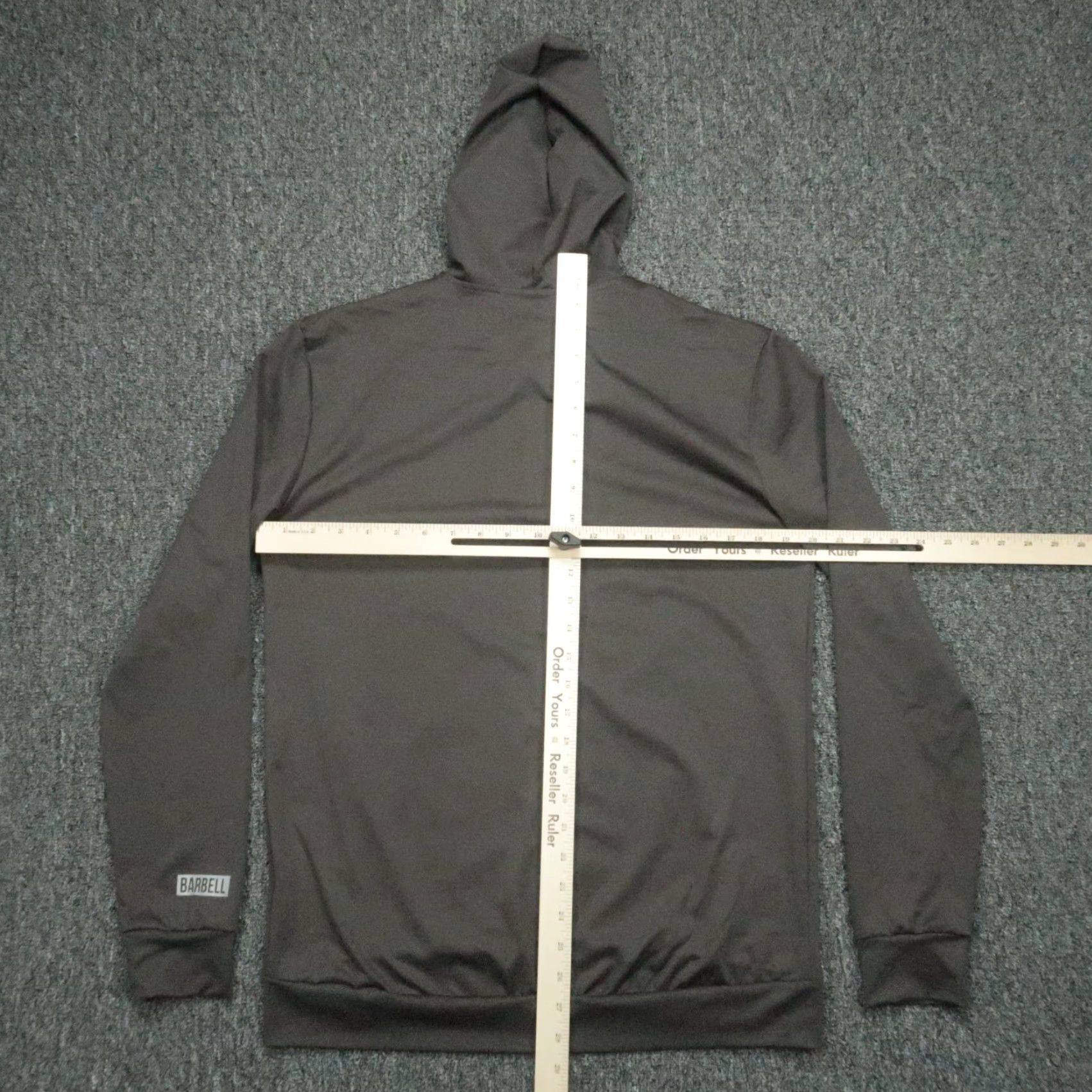 Vintage Barbell Apparel Hoodie Small Gray Full Zip Pockets Athletic Fitness Mens Size US S / EU 44-46 / 1 - 6 Thumbnail