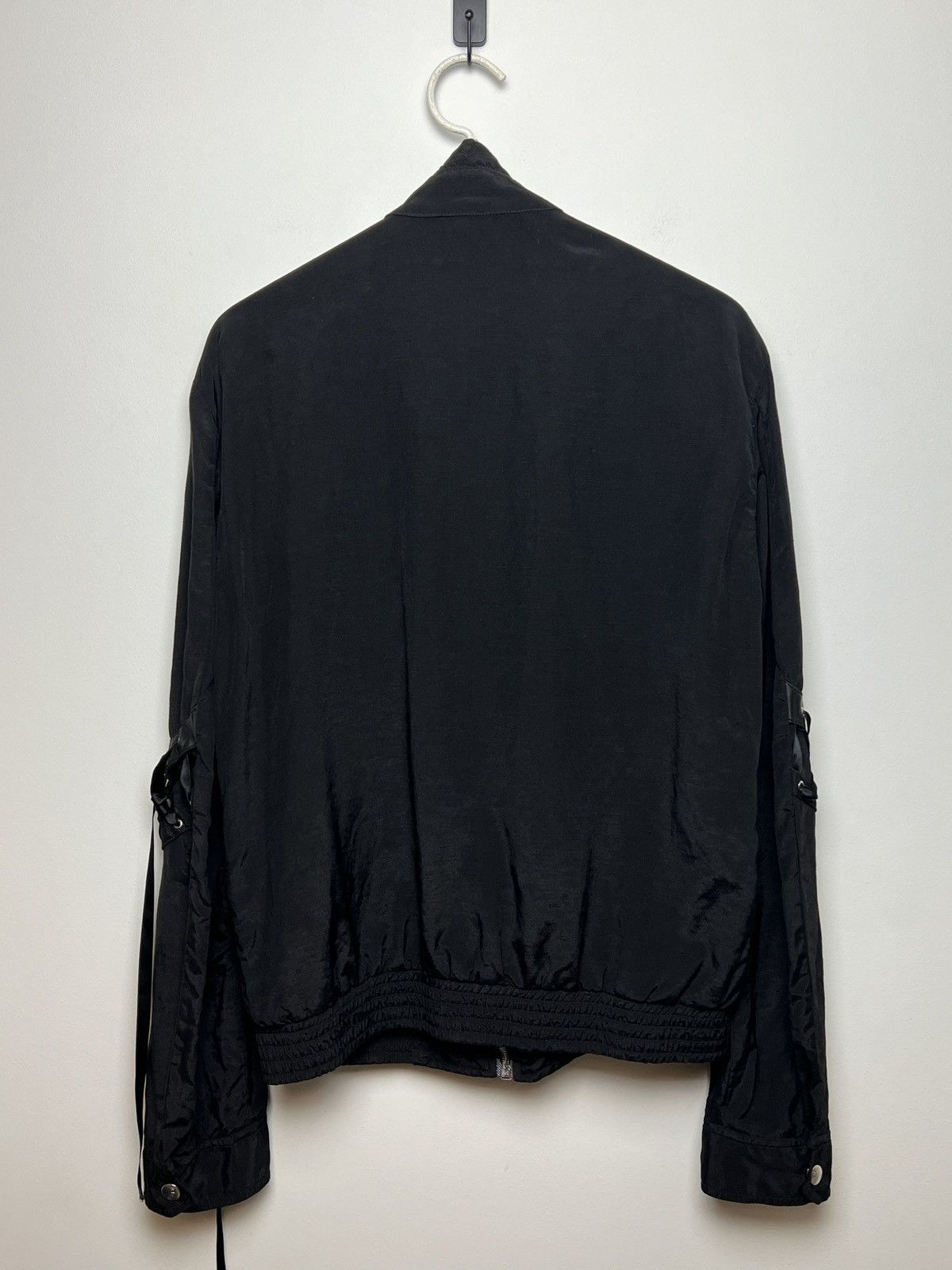 John Richmond richmond y2k archive bondage shimmer moto jacket Size US M / EU 48-50 / 2 - 13 Thumbnail