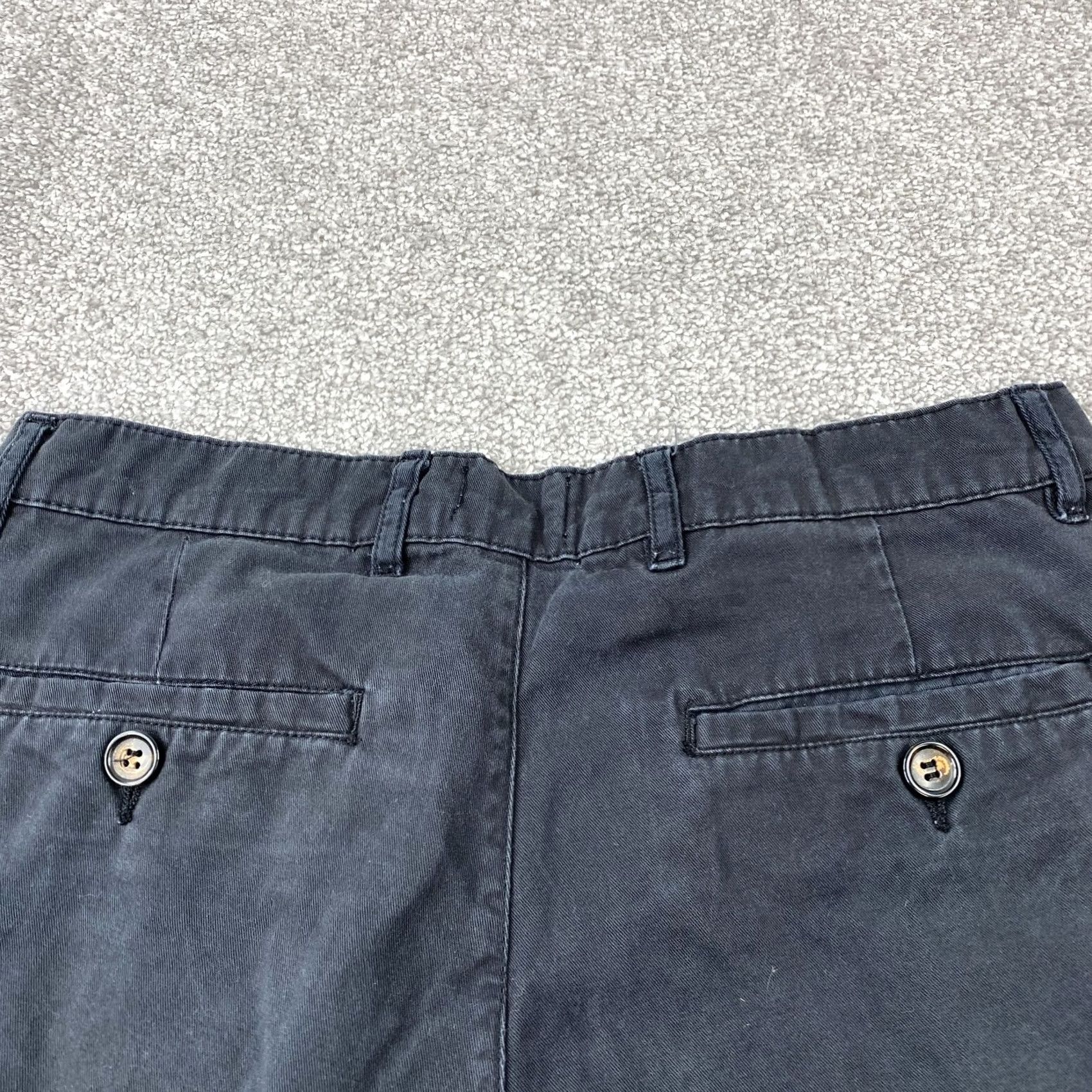 Boohoo Boohoo Pants Mens 30 x 30 Black Cotton Chino Casual Flat Front Size US 30 / EU 46 - 4 Thumbnail