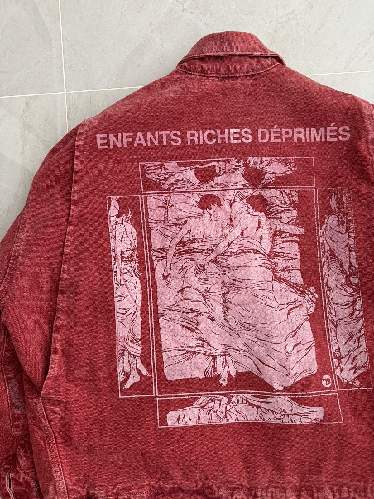 Enfants Riches Deprimes *RARE* Enfants Riches Deprimes Italian Romance Red Jacket Size US L / EU 52-54 / 3 - 2 Thumbnail