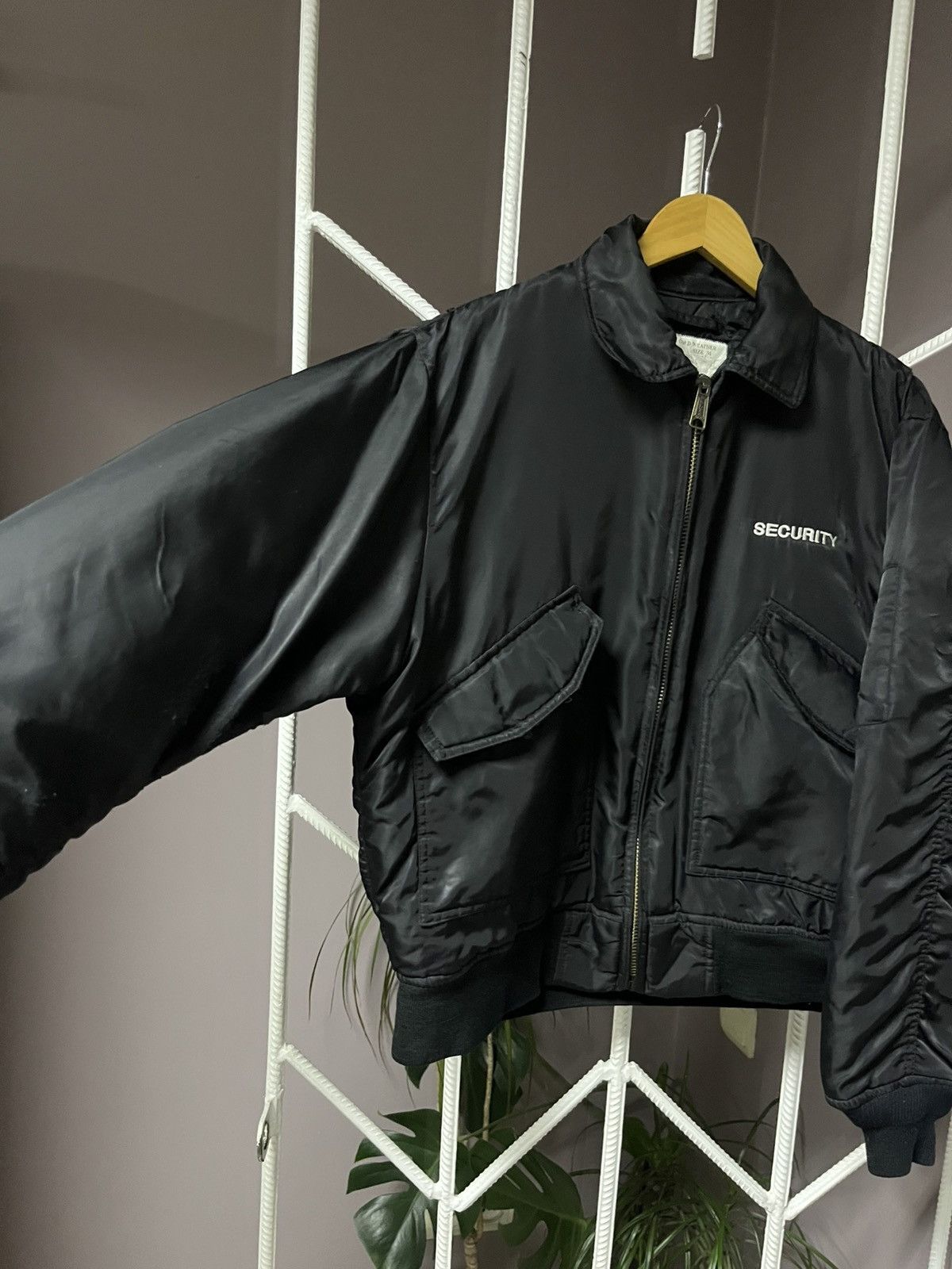 Alpha Industries Vintage MA-1 Alpha Industries Security Bomber Jacket Size US M / EU 48-50 / 2 - 7 Thumbnail