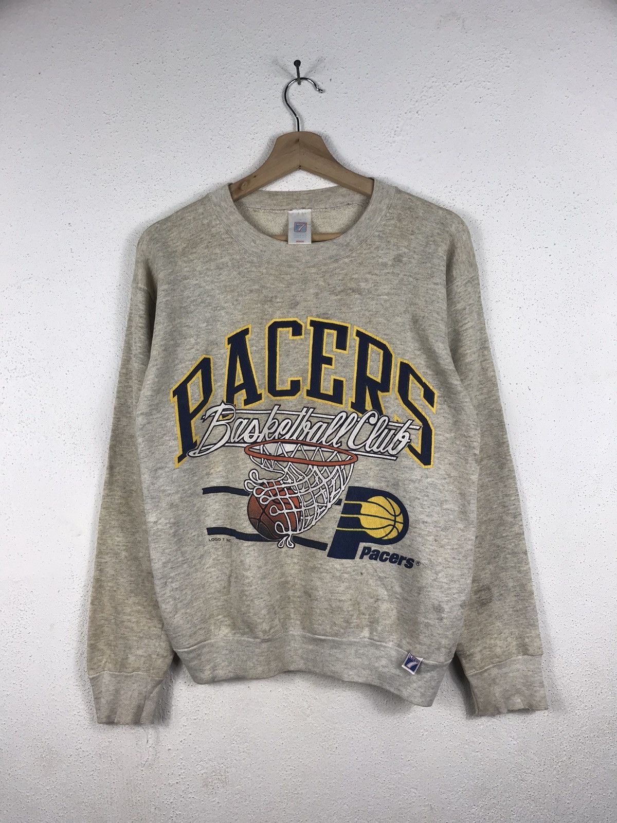 Logo 7 Vintage Pacers Basketball Club by logo 7 sweatshirt Size US M / EU 48-50 / 2 - 1 Thumbnail