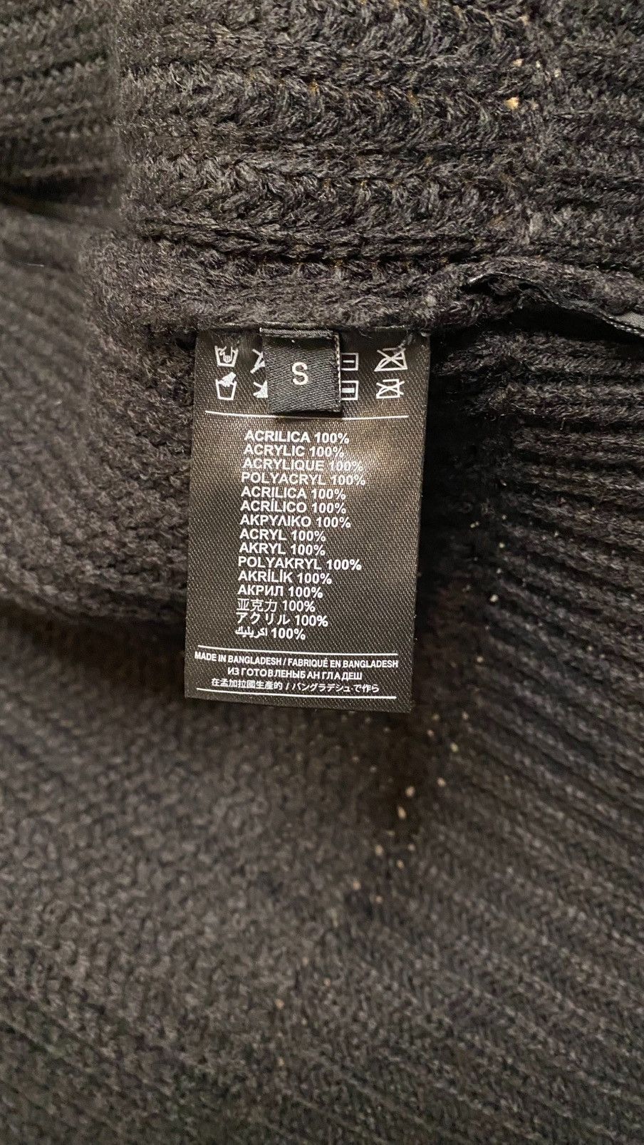 John Richmond Hohn Richmond Black Cardigan Size S / US 4 / IT 40 - 10 Thumbnail