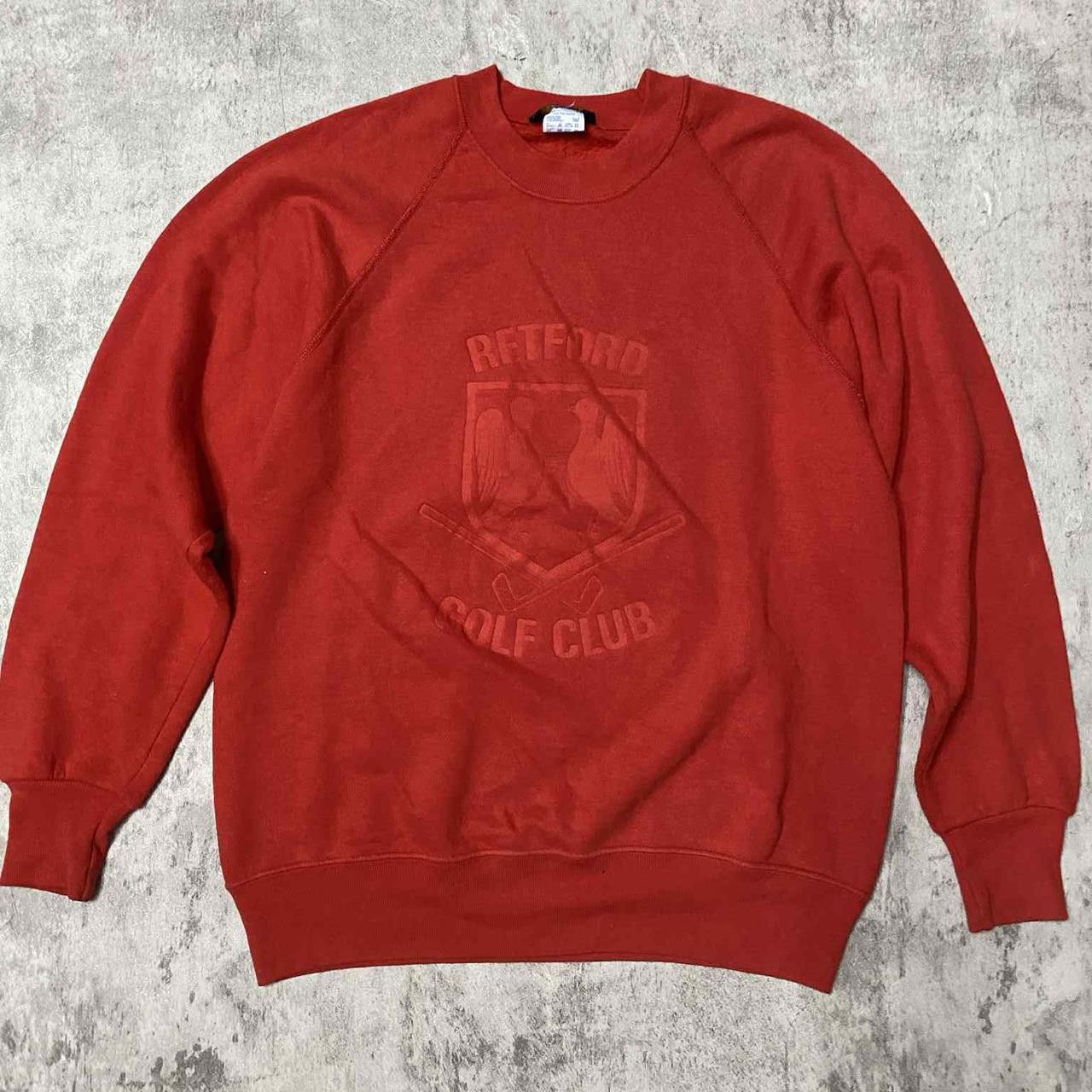 Other 80s red vintage golf club sweatshirt golf Size US L / EU 52-54 / 3 - 1 Thumbnail
