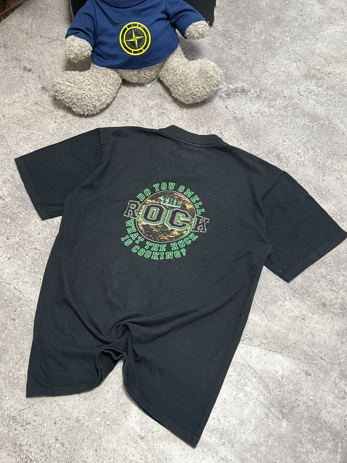 Vintage × WWF 1998 Vintage WWF The Rock Dwayne Johnson Wrestling Tee Size US M / EU 48-50 / 2 - 3 Thumbnail
