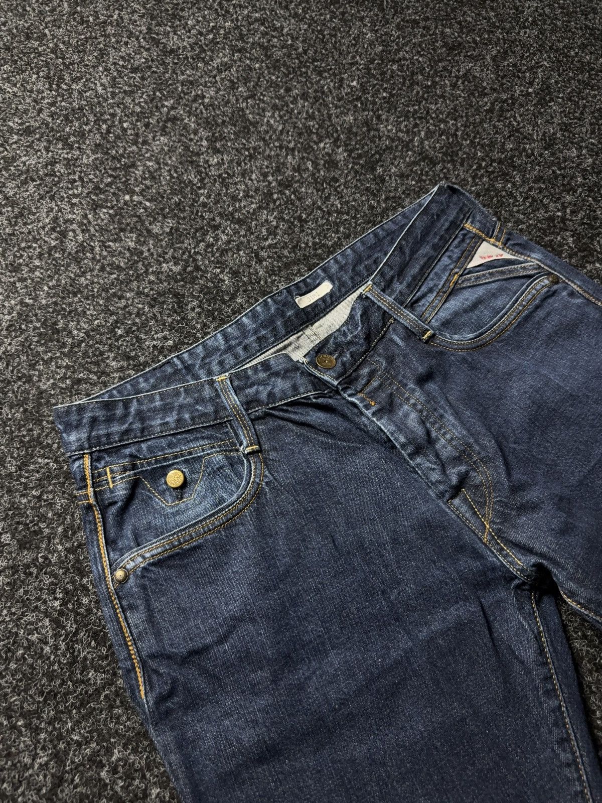 Replay Luxury 00s Y2K Replay Jimi Jeans M983 Straight Bootcut Denim Size US 34 / EU 50 - 6 Thumbnail
