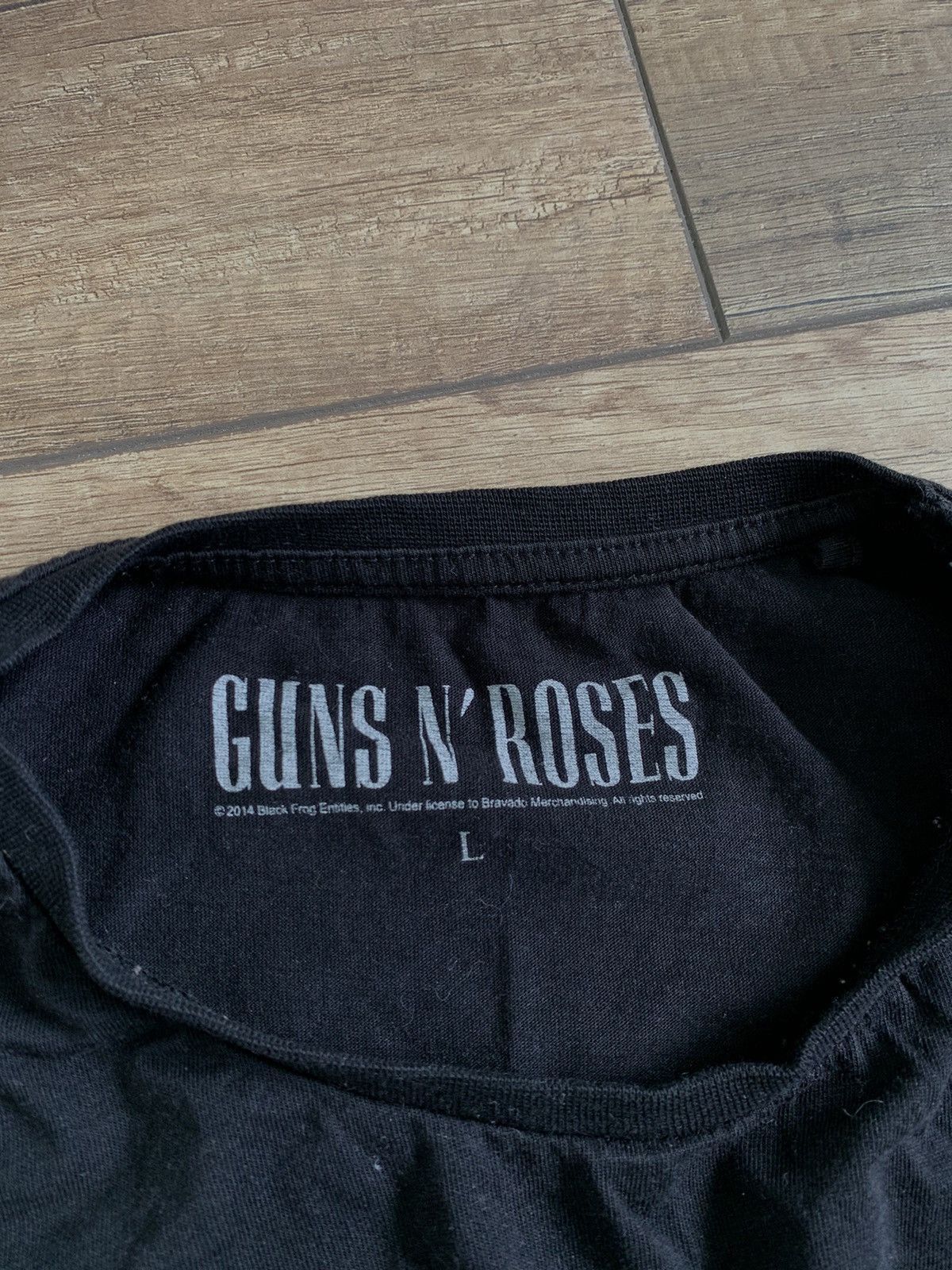 Guns N' Roses Guns N Roses Skull T shirt 2014 USA Flag Size US L / EU 52-54 / 3 - 5 Thumbnail