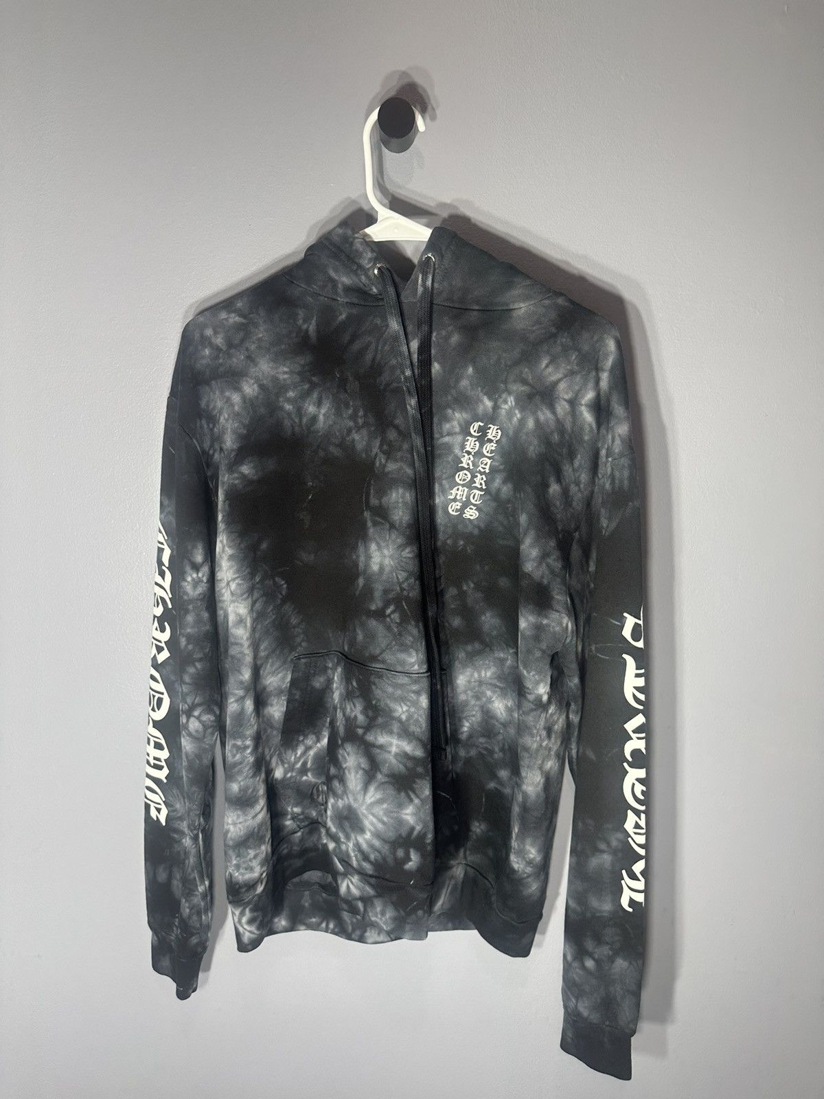 Chrome hearts tie dye hoodie