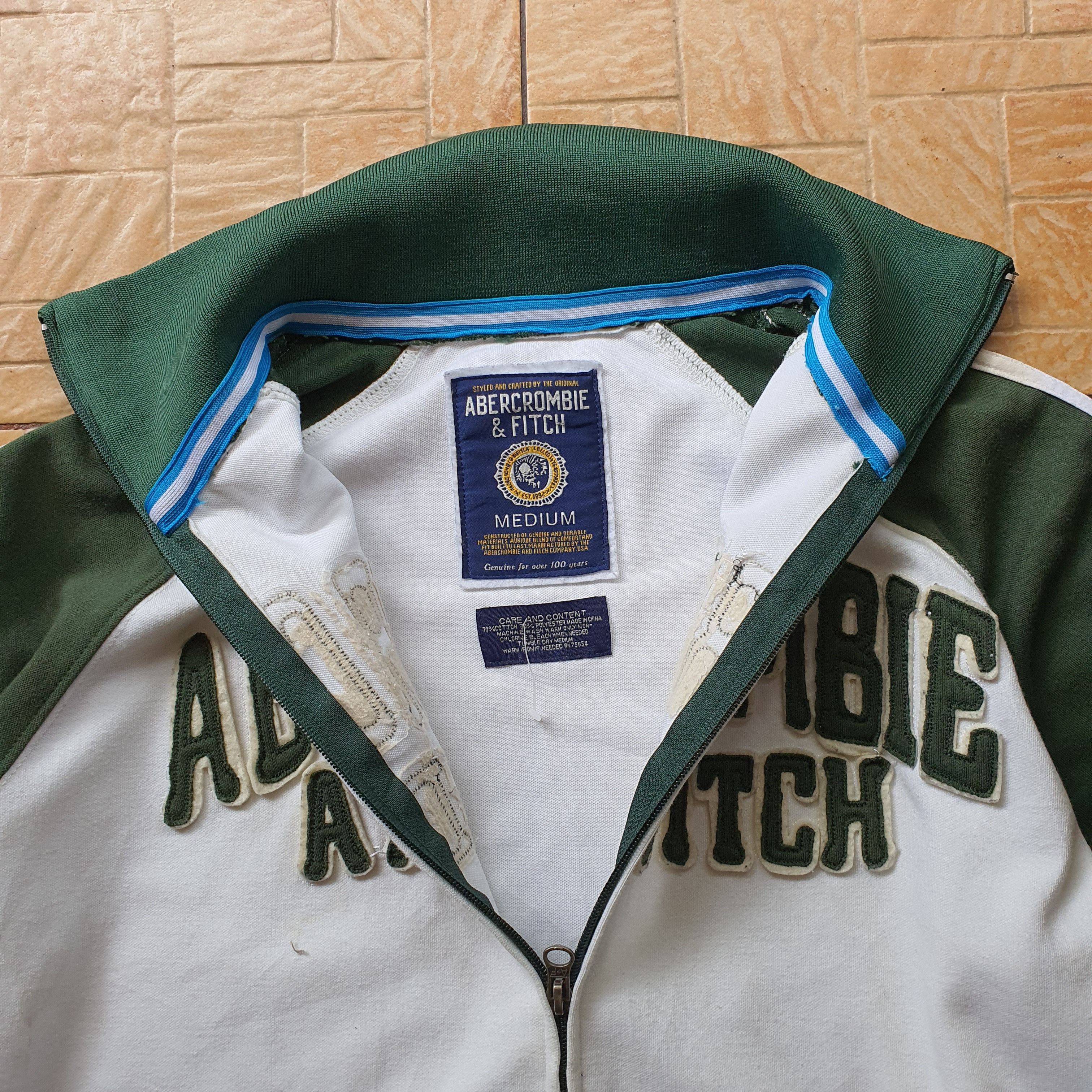 Abercrombie & Fitch vintage Abercrombie & Fitch track jacket Size US M / EU 48-50 / 2 - 4 Thumbnail