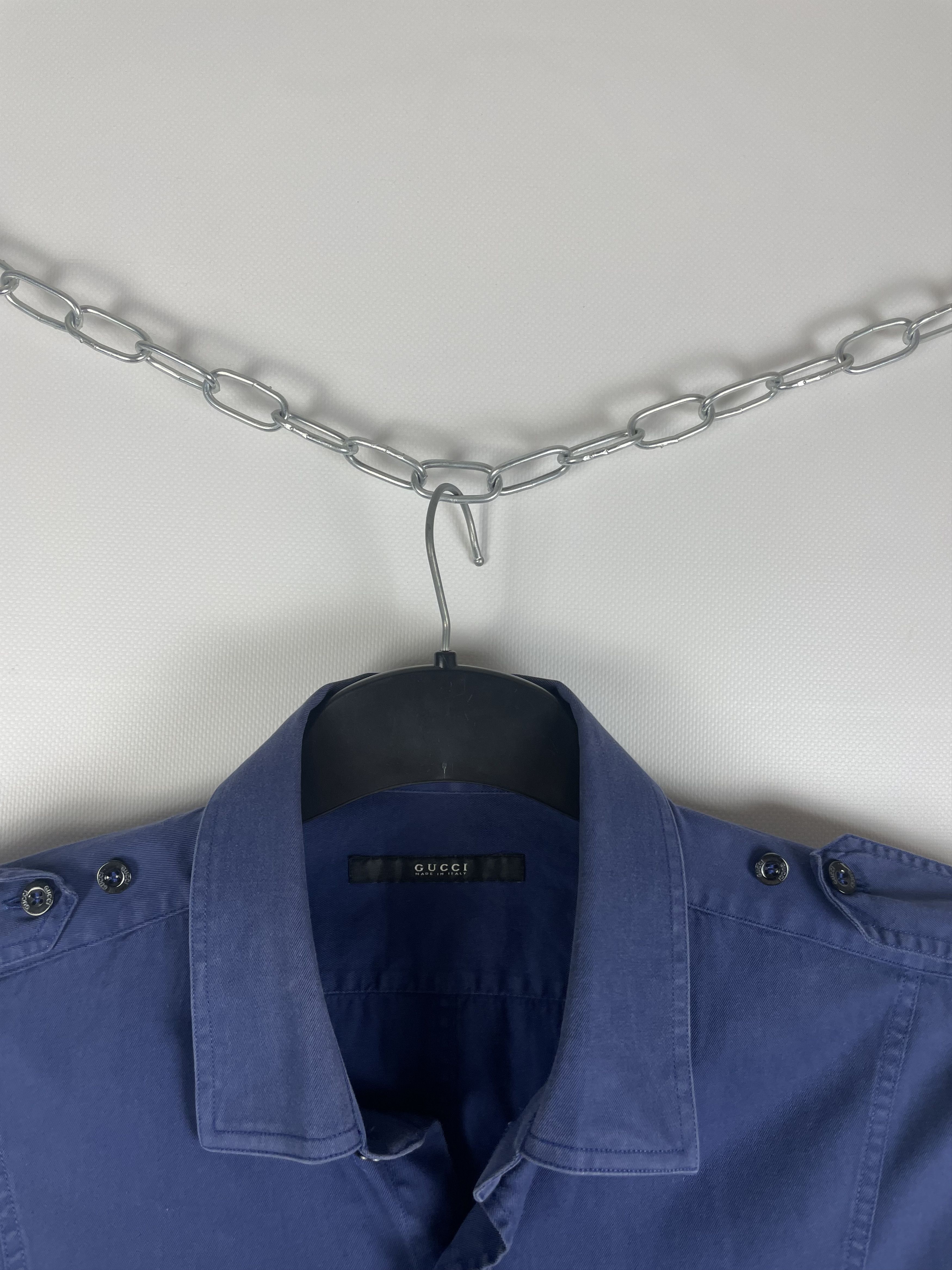 Gucci GUCCI Shirt Button Up Long Sleeve Tom Ford Era Size US M / EU 48-50 / 2 - 4 Thumbnail