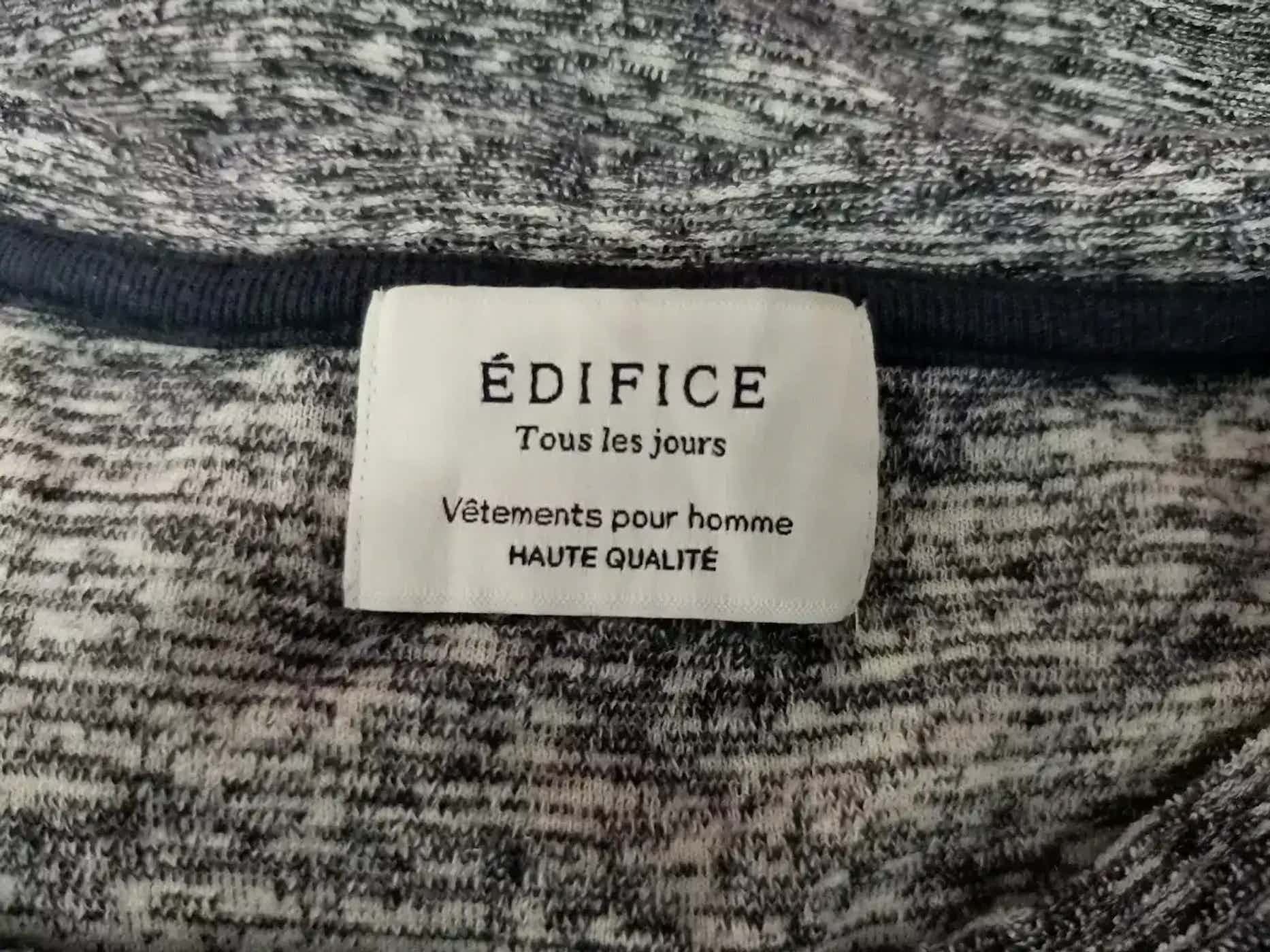 Edifice Japan Vintage Edifice Tous Les Jours T-shirt Size US L / EU 52-54 / 3 - 3 Thumbnail