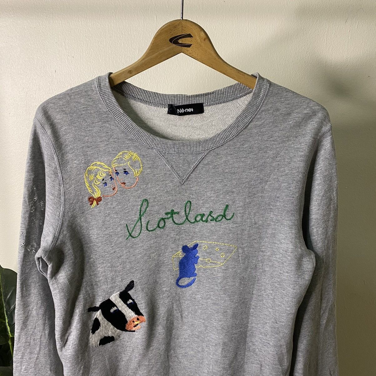 Issey Miyake × Ne-Net Ne Net By Issey Miyake Crewneck Sweatshirt Size US S / EU 44-46 / 1 - 2 Thumbnail
