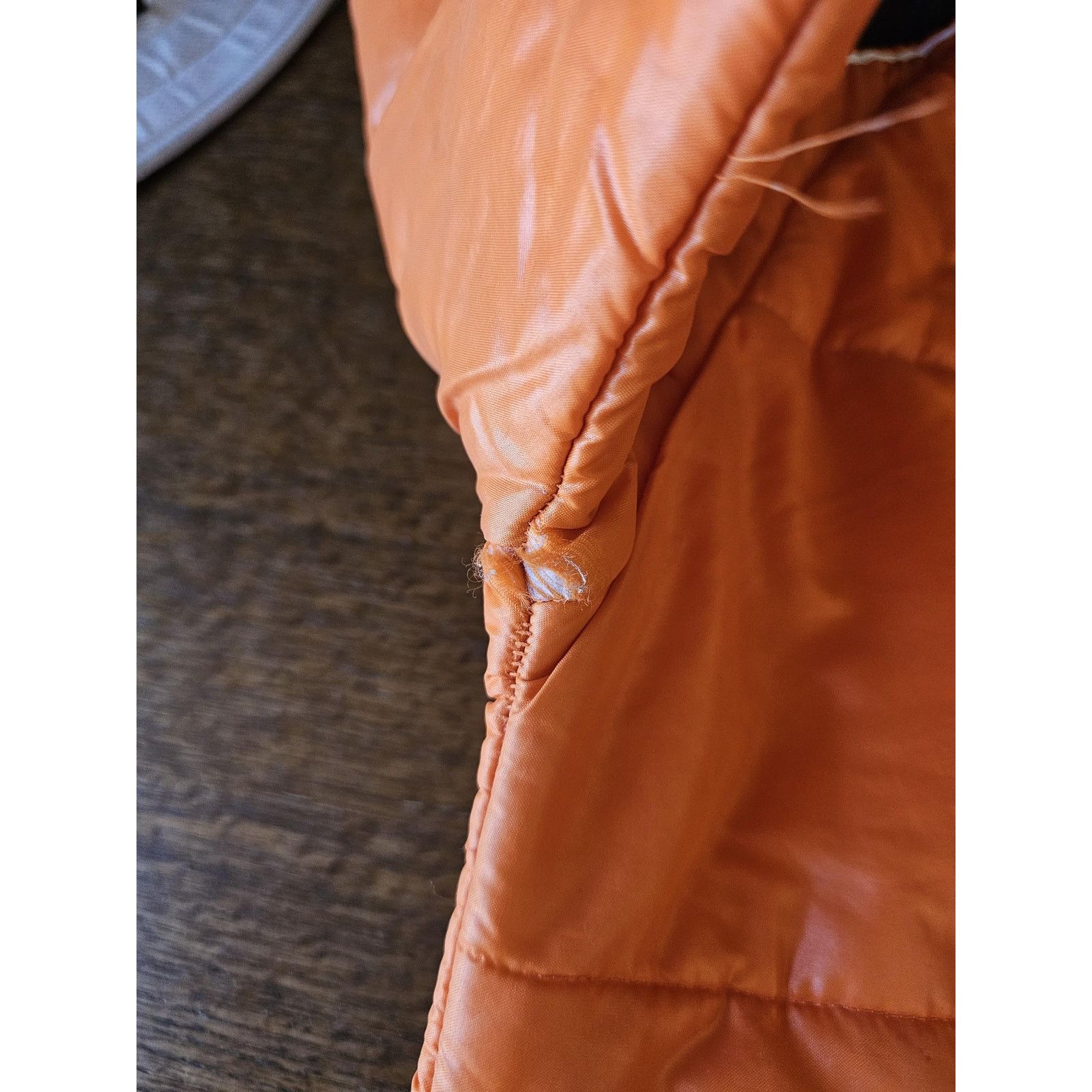 Other 1970s Electro Helmets Quilted Racing Orange Jacket Sz 2XS Size US XS / EU 42 / 0 - 9 Thumbnail