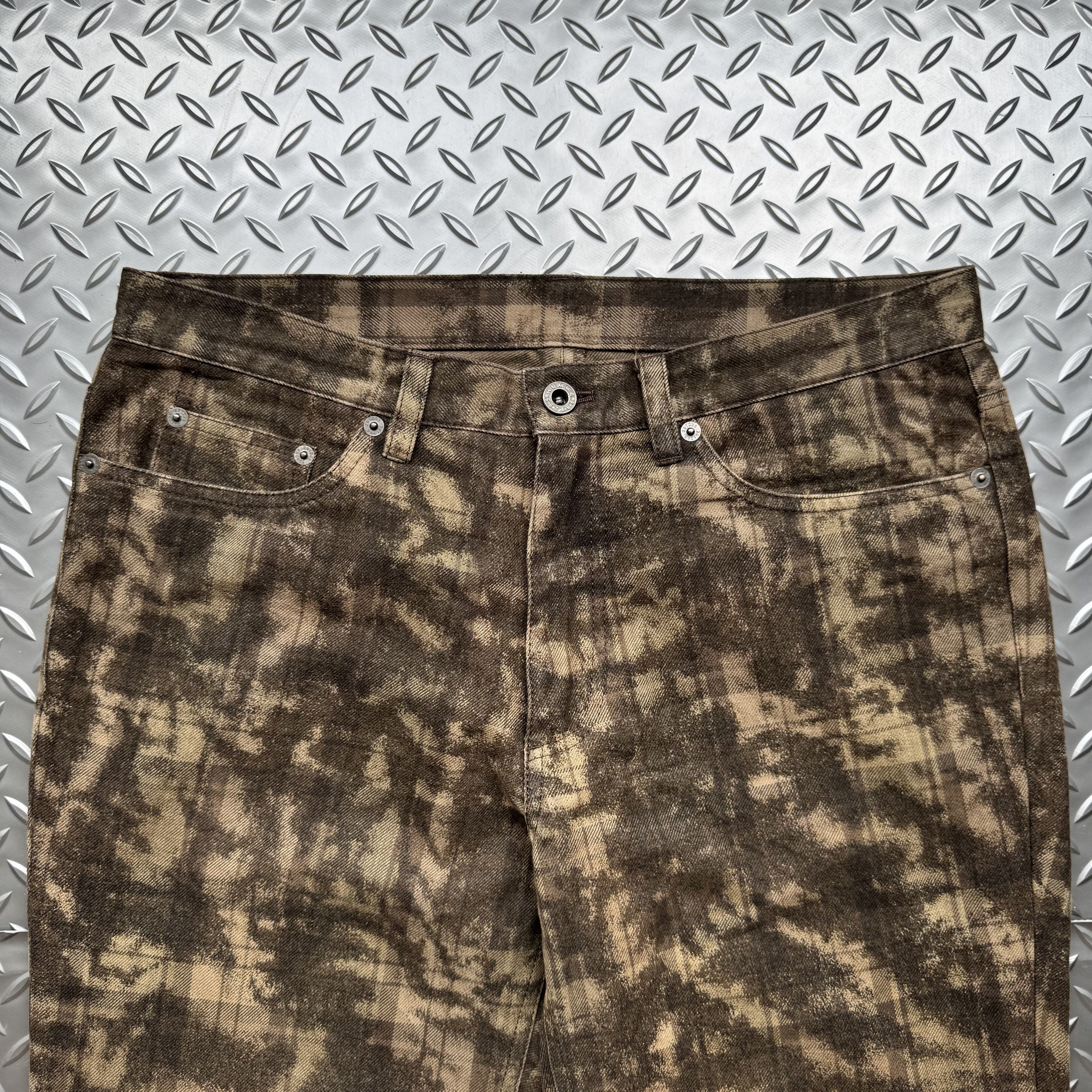 If Six Was Nine 291295=HOMME Archive Pattern Pants Size US 32 / EU 48 - 2 Thumbnail